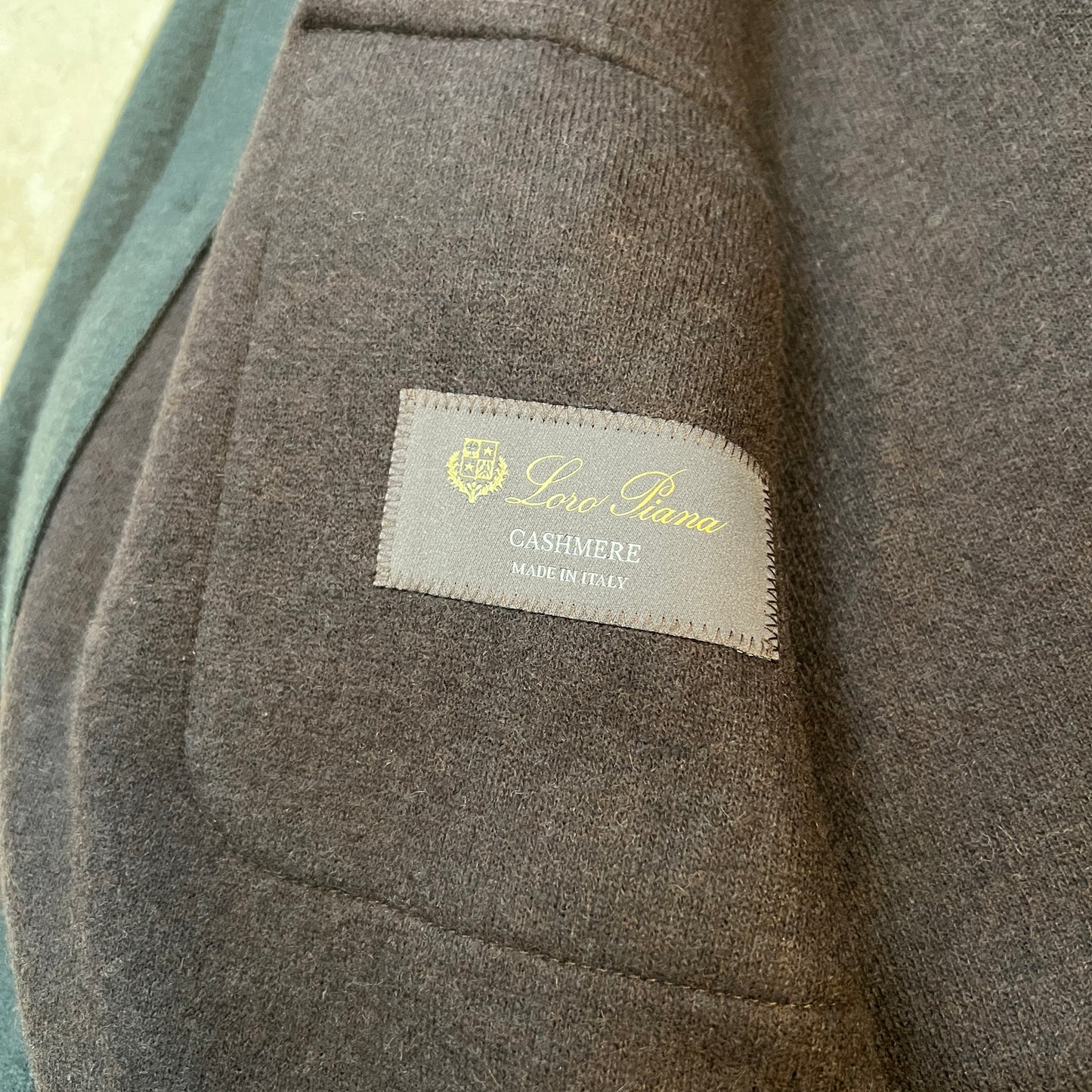 Loro Piana Melange Cashmere Overshirt