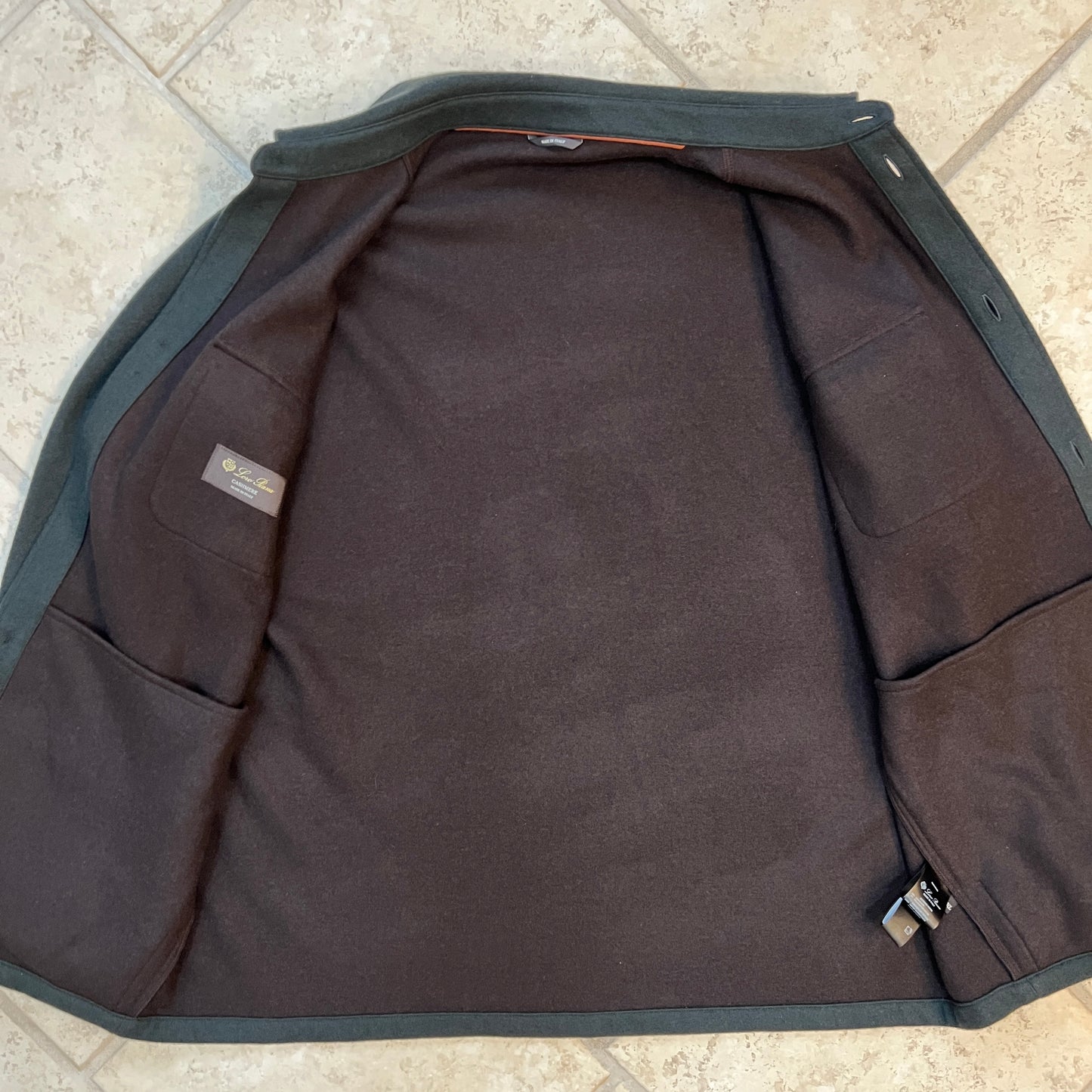 Loro Piana Melange Cashmere Overshirt
