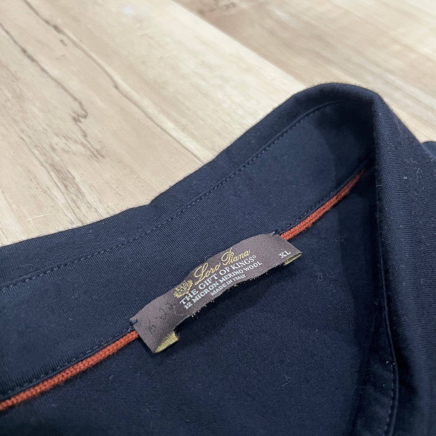 Loro Piana Gift of Kings Wool Polo Shirt