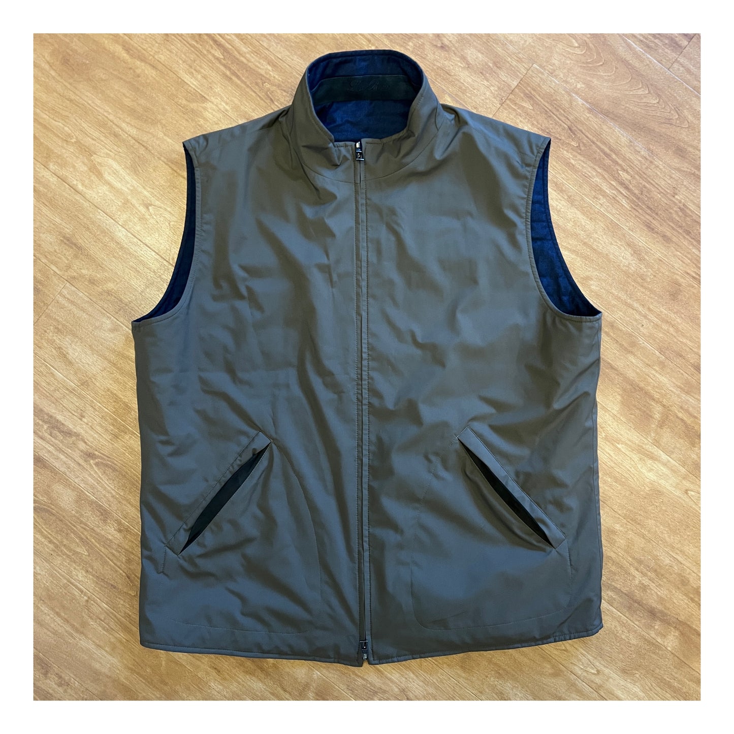 Loro Piana Reversible Wool Vest