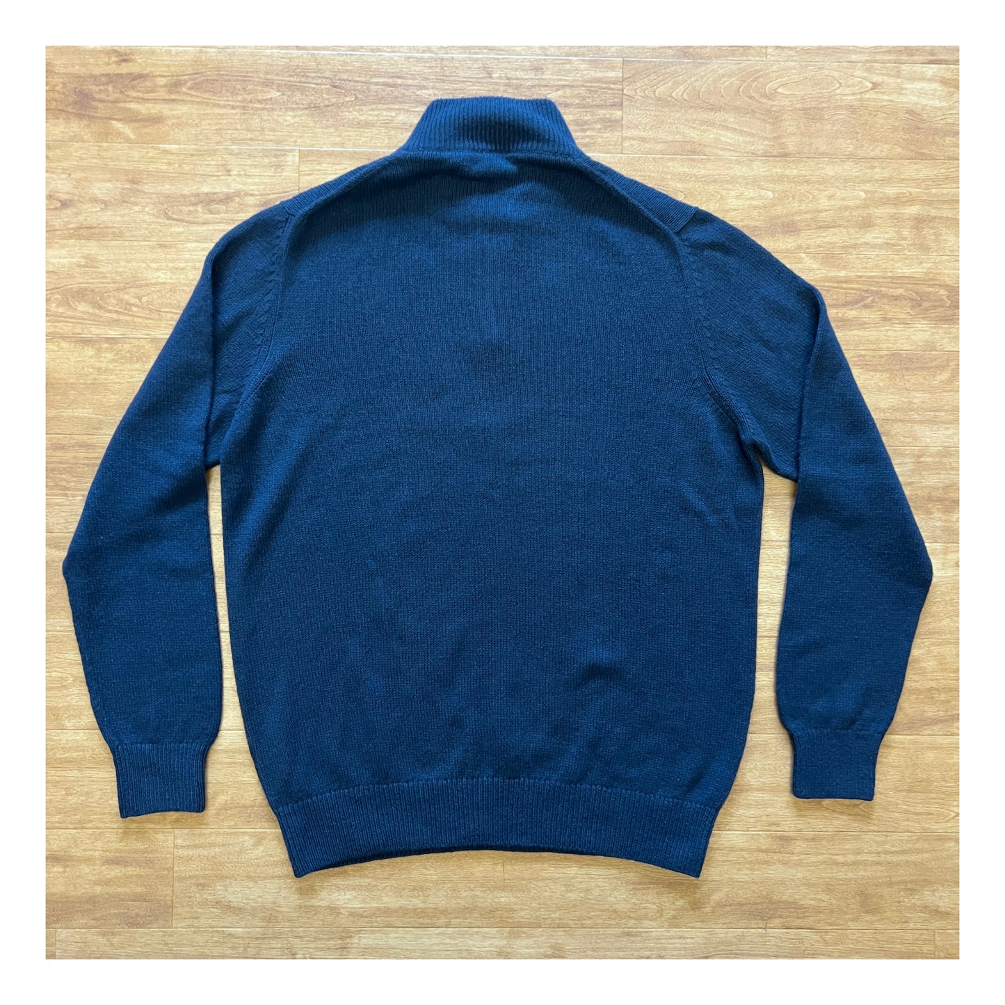Loro Piana Baby Cashmere Blend 1/4 Zip Sweater