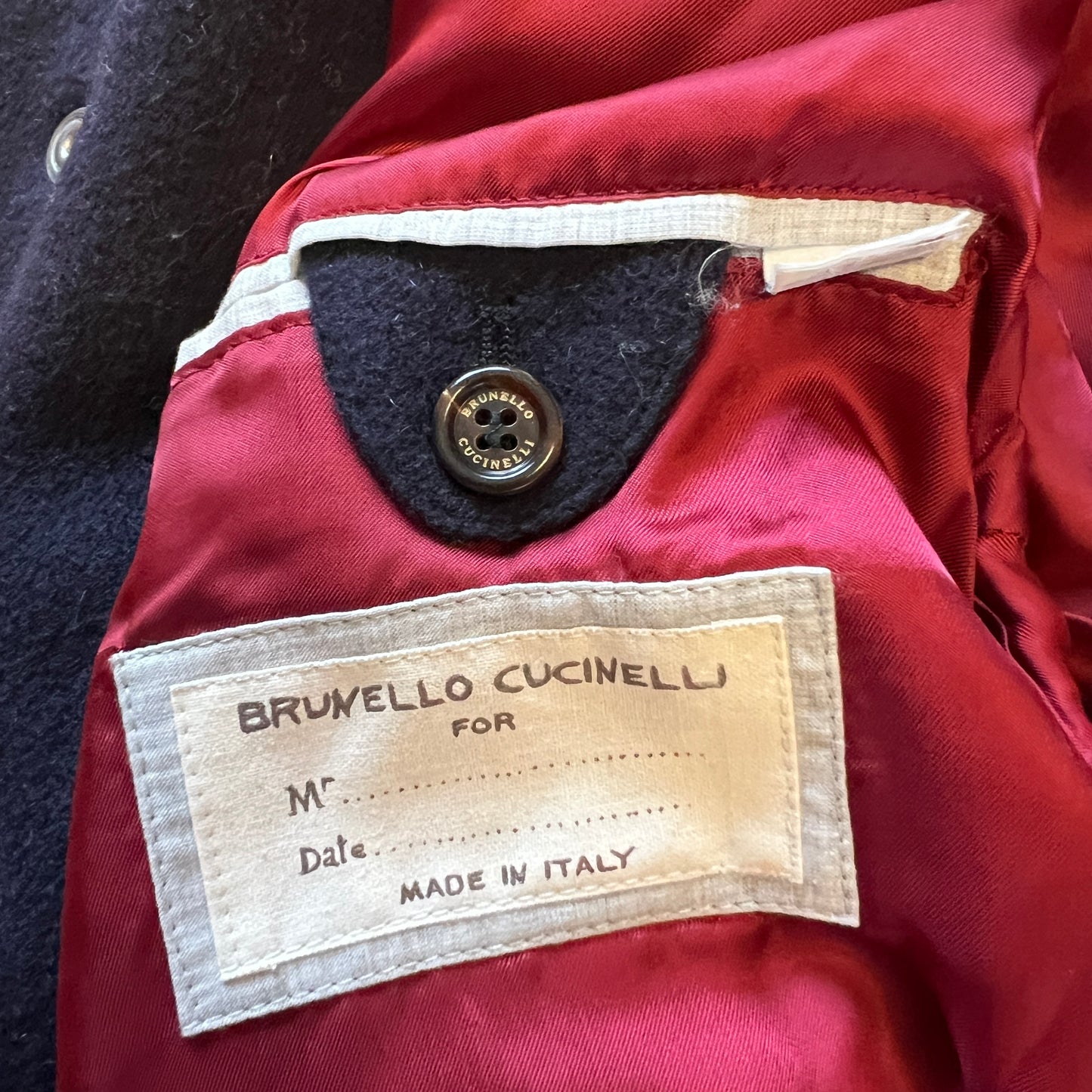Brunello Cucinelli Wool Duffle Coat