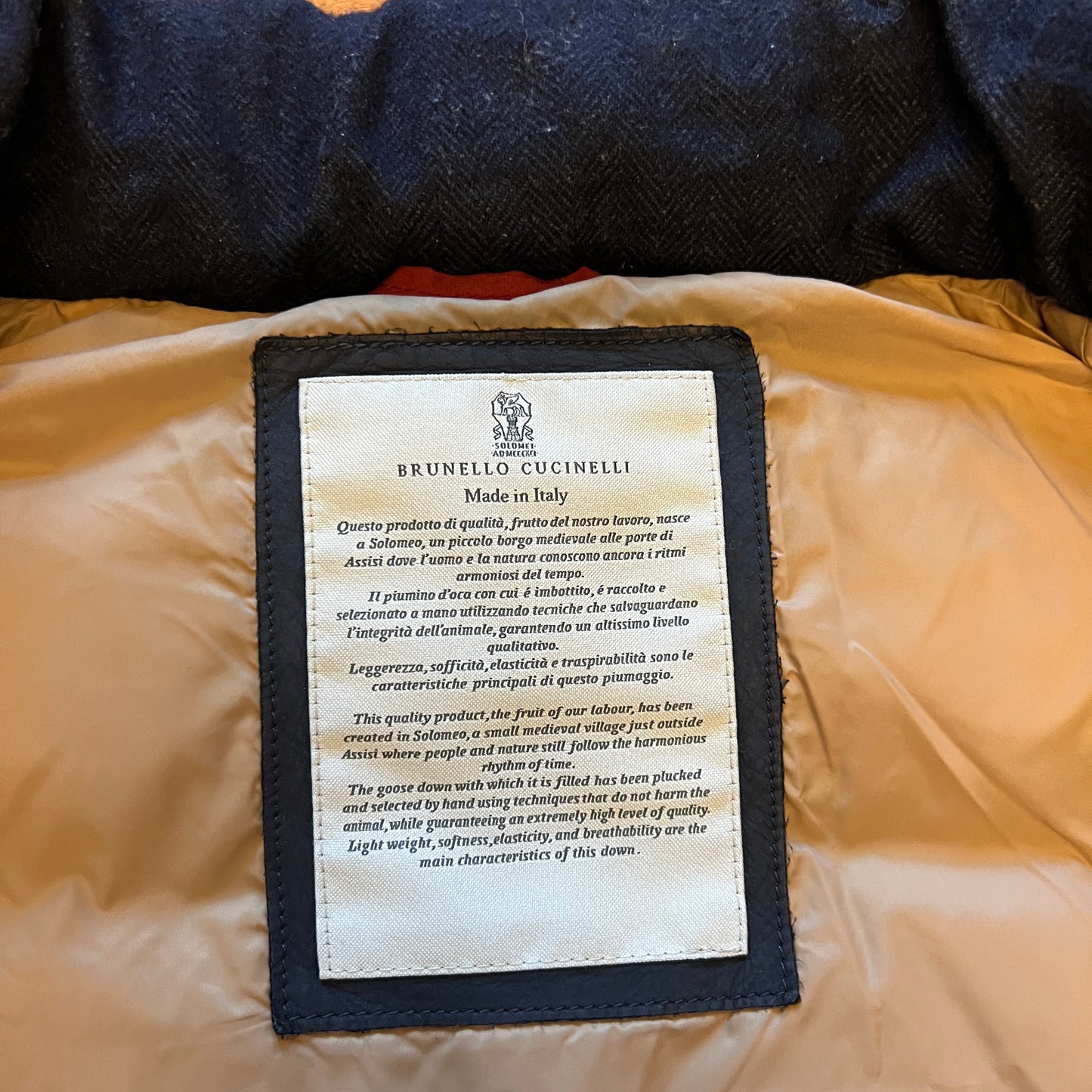 Brunello Cucinelli Leather Cashmere Vest