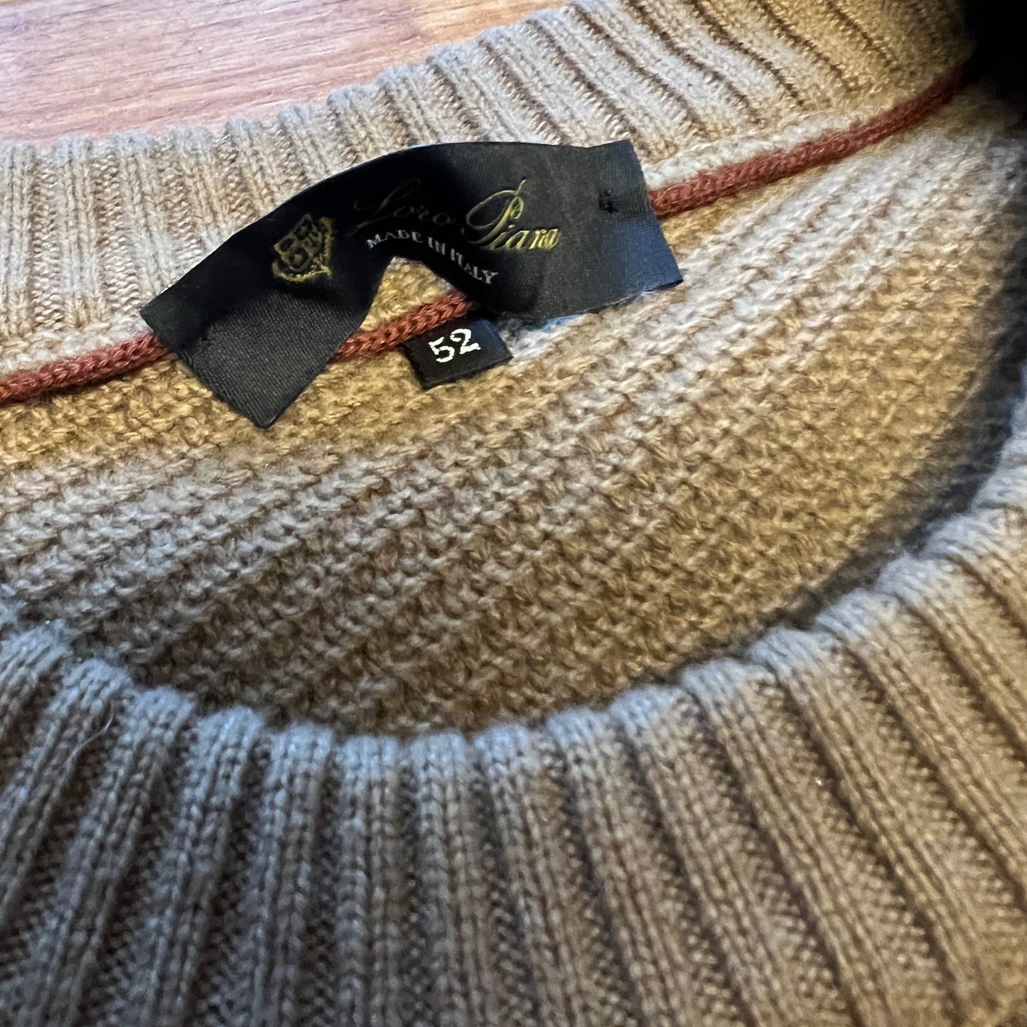 Loro Piana Ribbed Cashmere Crewneck Sweater