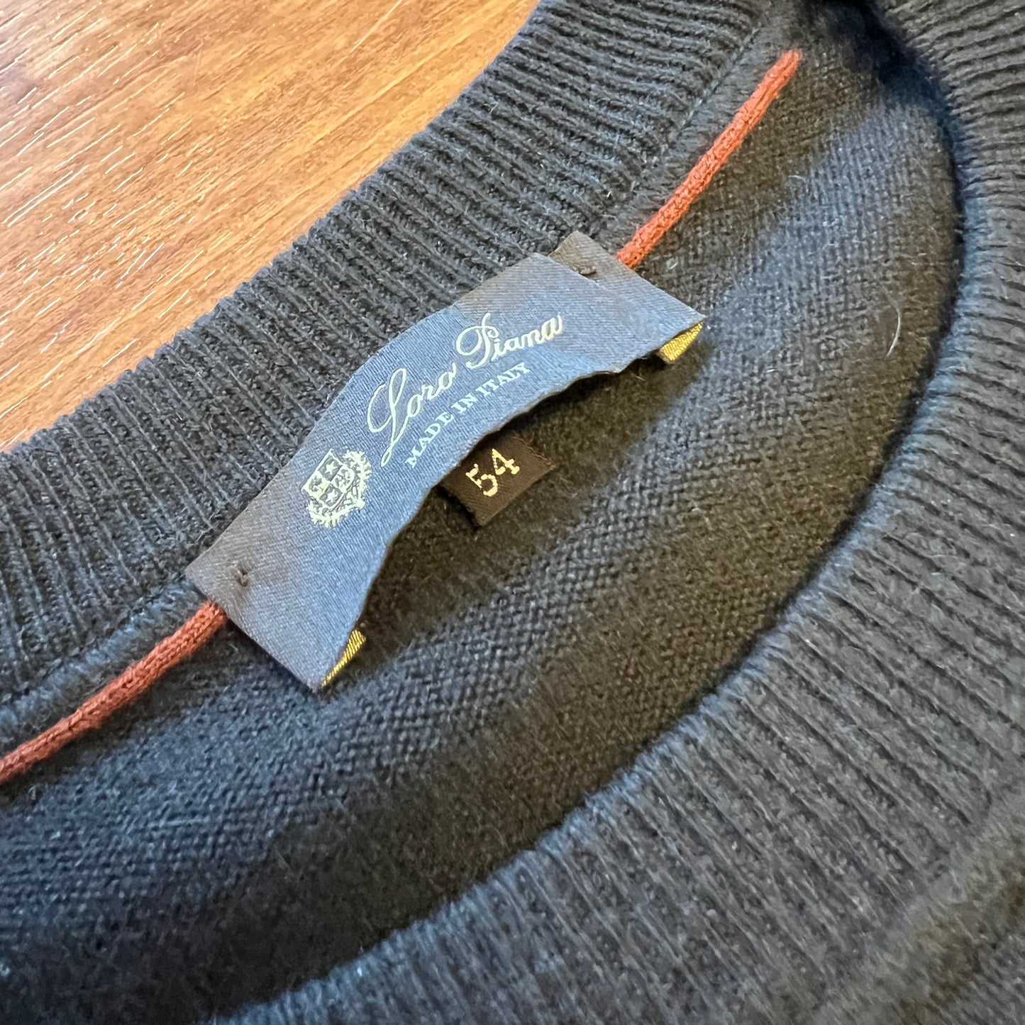 Loro Piana Thick Cashmere Crewneck Sweater