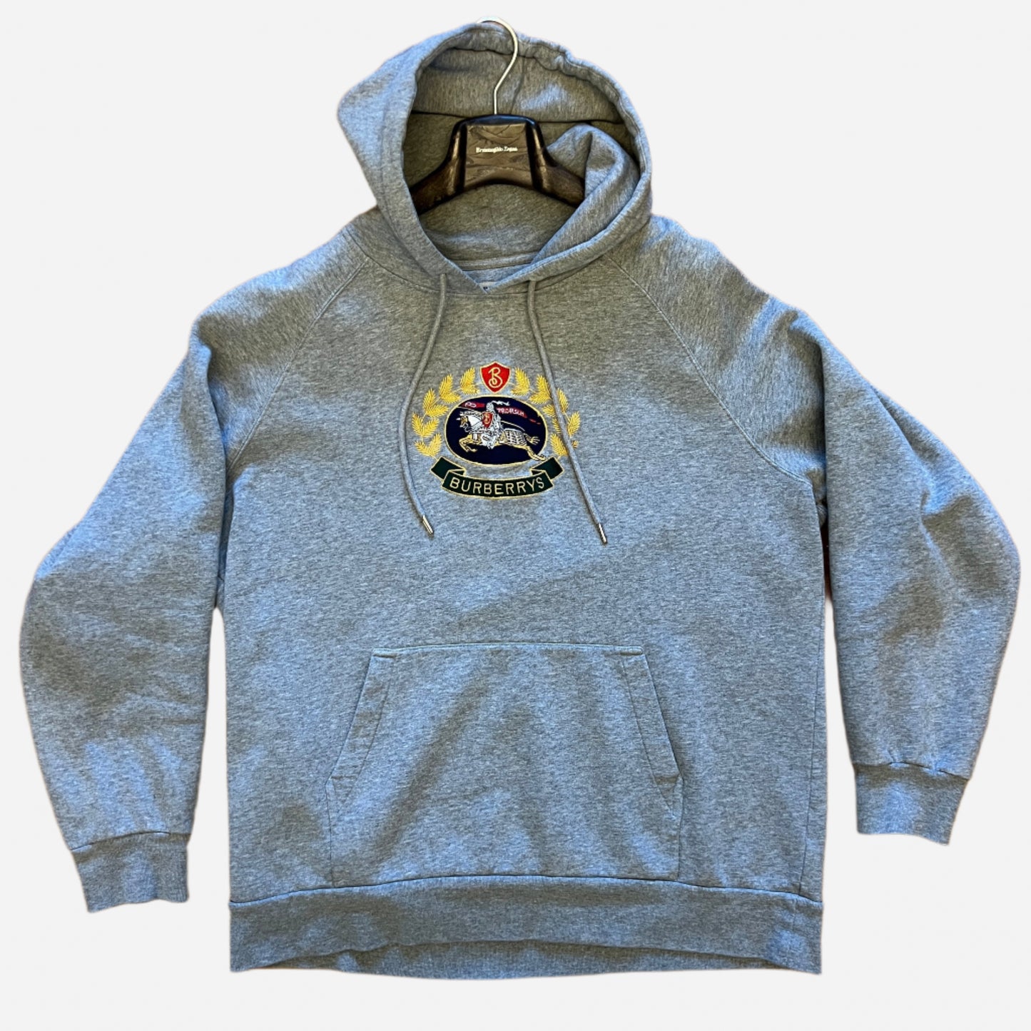 Burberry Embroidered Crest Hoodie