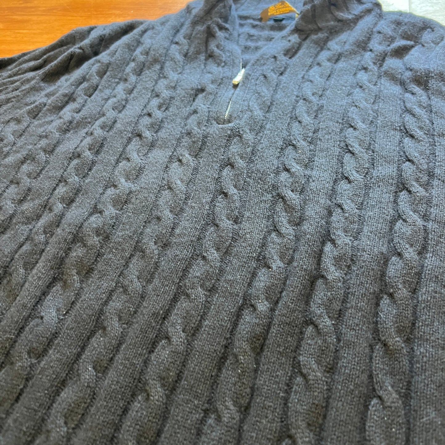 Loro Piana Baby Cashmere 1/4 Zip Sweater