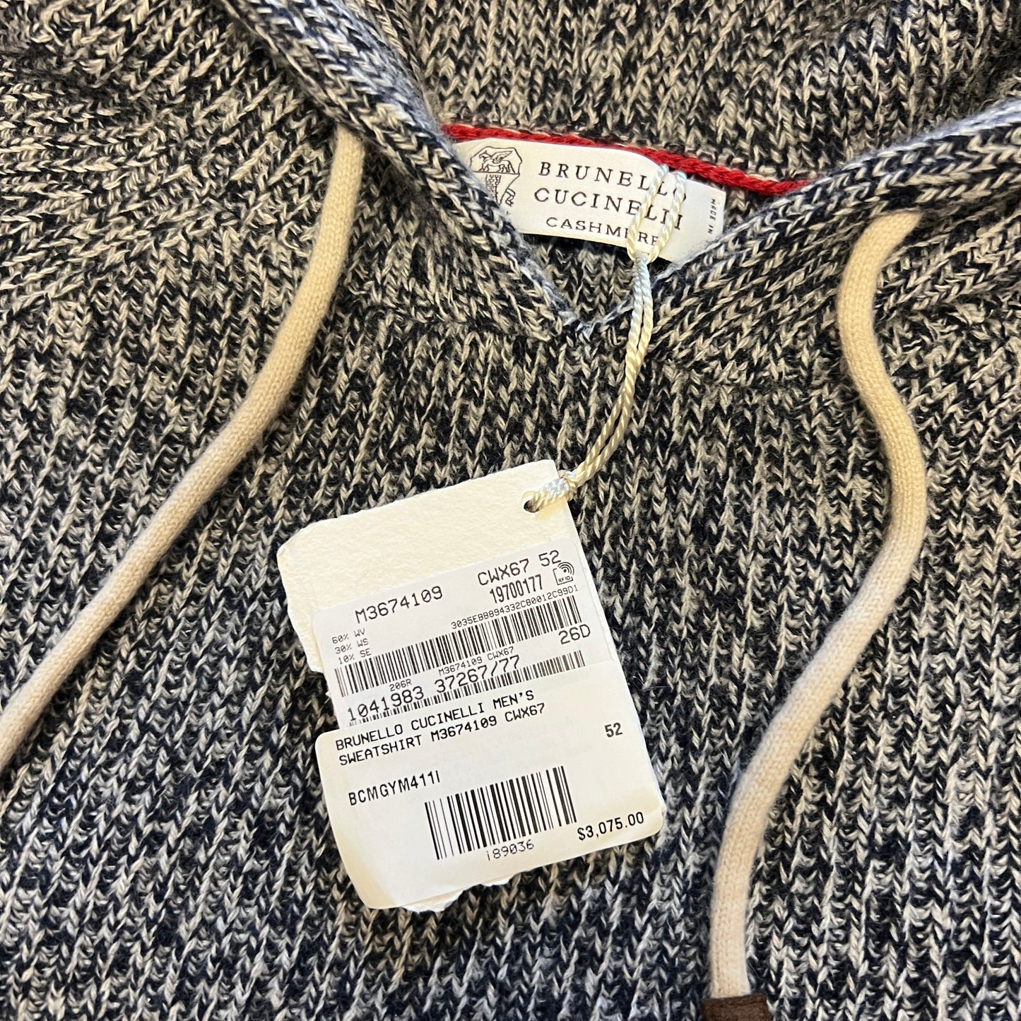 Brunello Cucinelli Cashmere Knit Hoodie