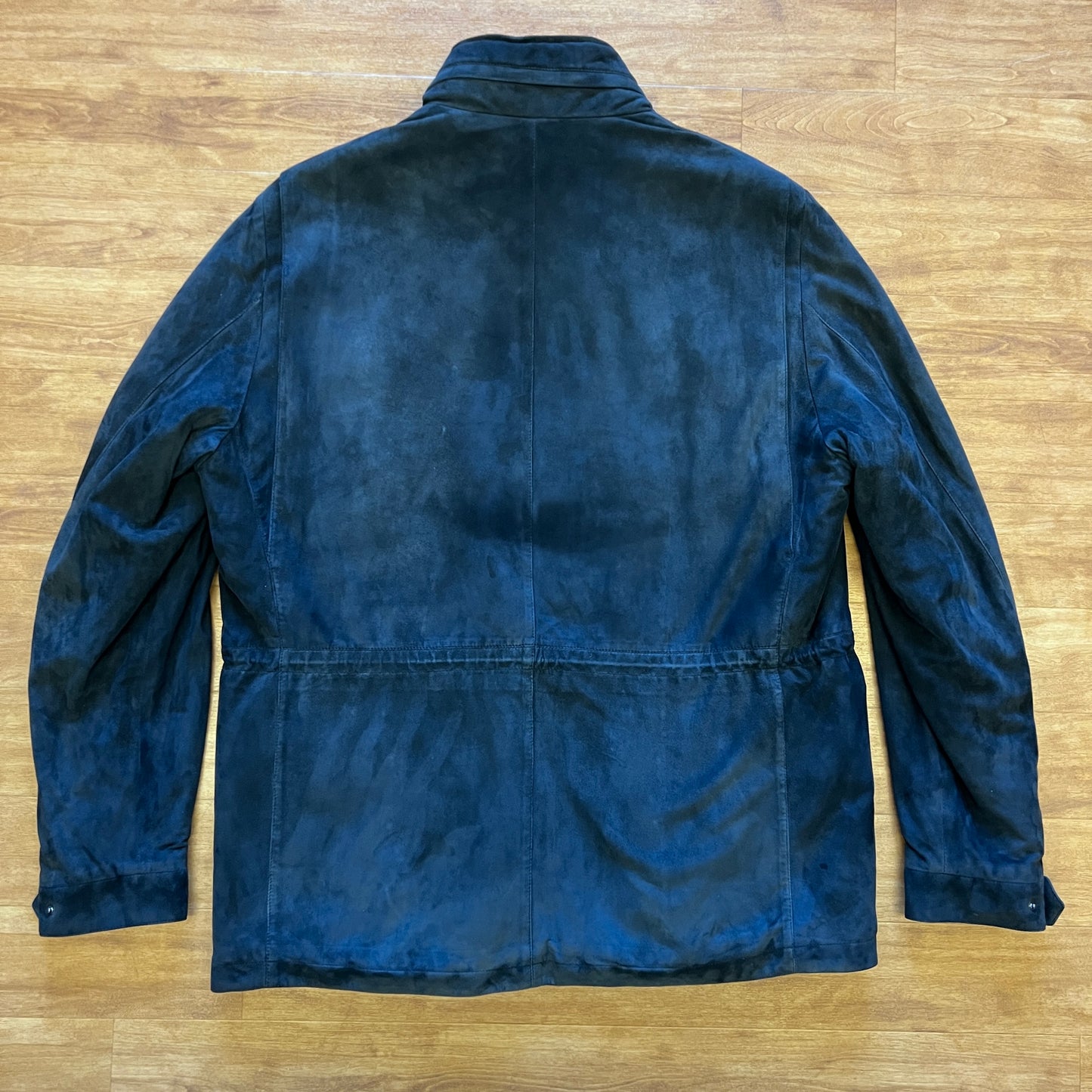 Loro Piana Suede Castorino Fur Traveller Coat