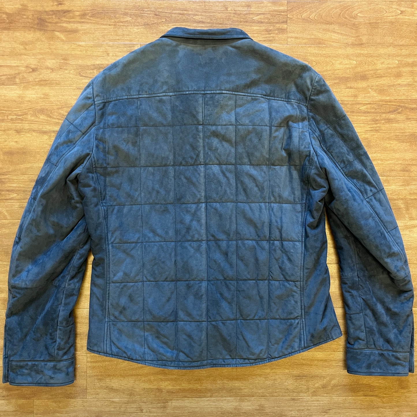 Brunello Cucinelli Suede Quilted Overshirt Jacket