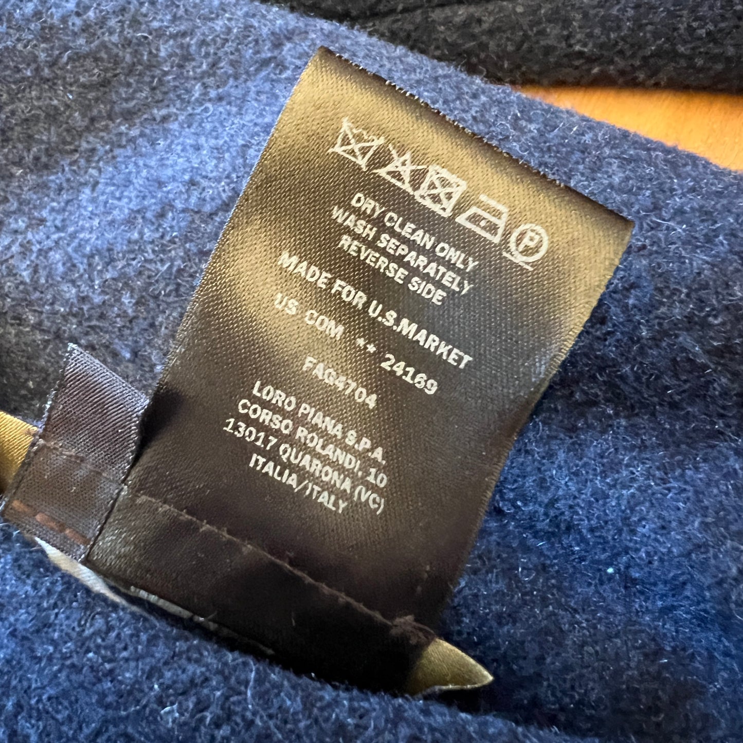 Loro Piana Virgin Wool Fleece Trucker Jacket