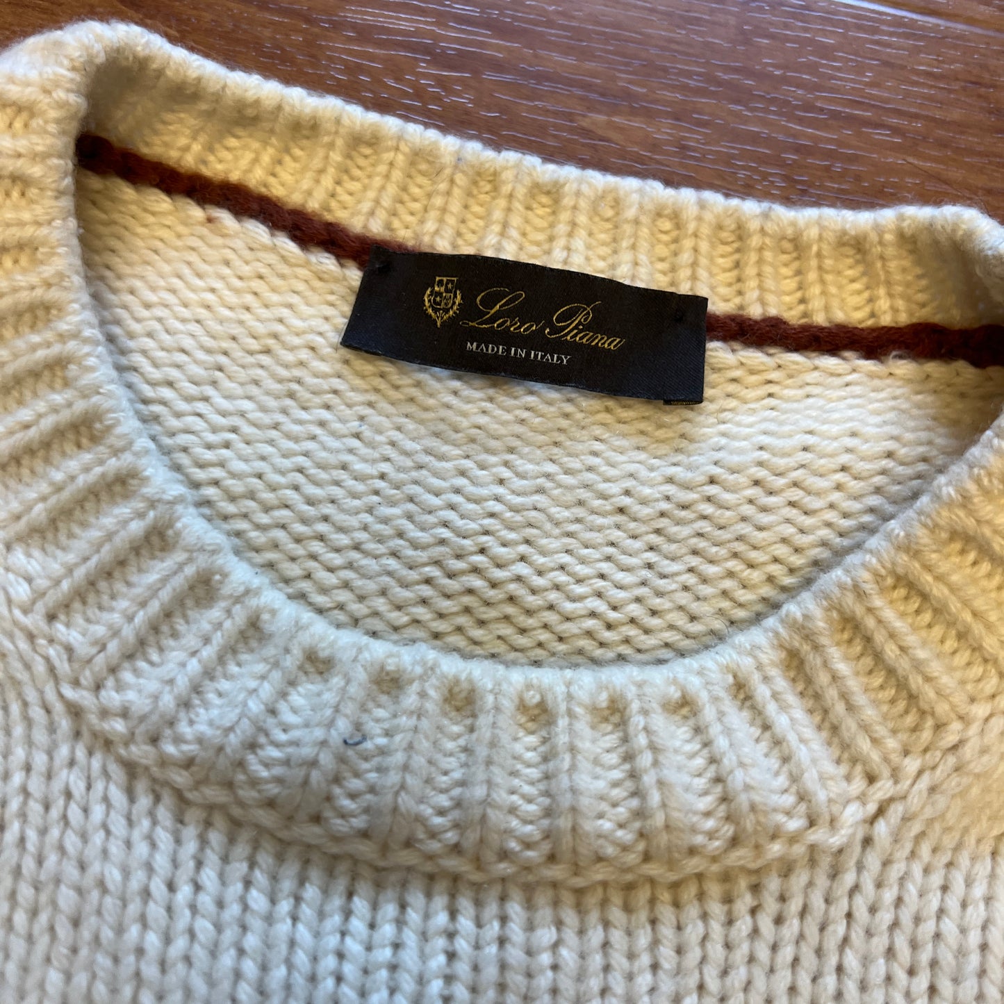Loro Piana Cashmere Crewneck Sweater