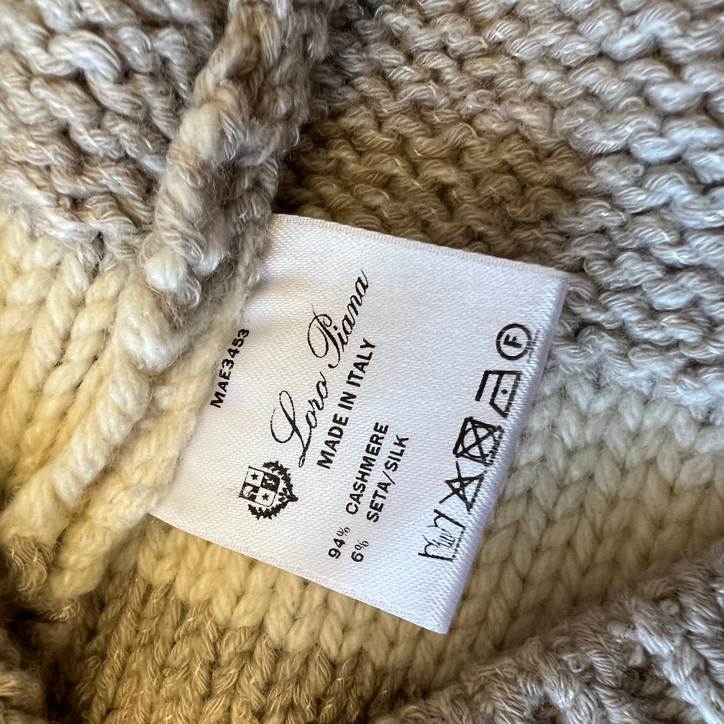 Loro Piana Cashmere Crewneck Sweater