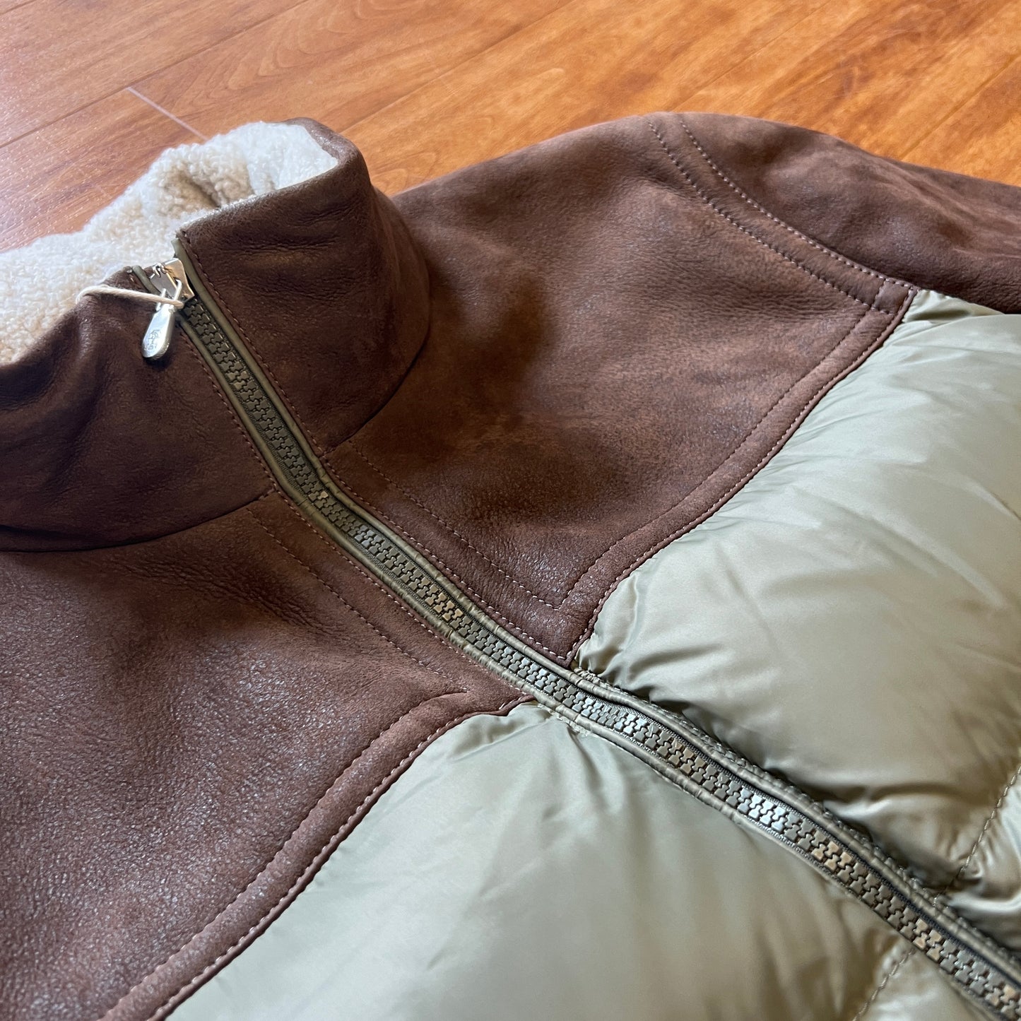 Brunello Cucinelli Shearling Down Jacket