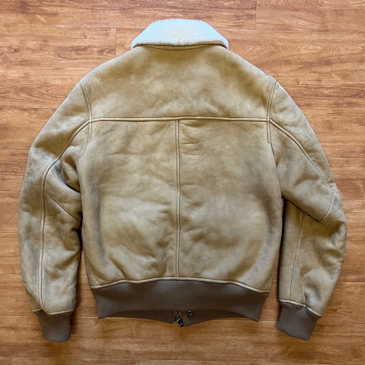 Brunello Cucinelli Shearling Aviator Jacket for Bergdorf Goodman