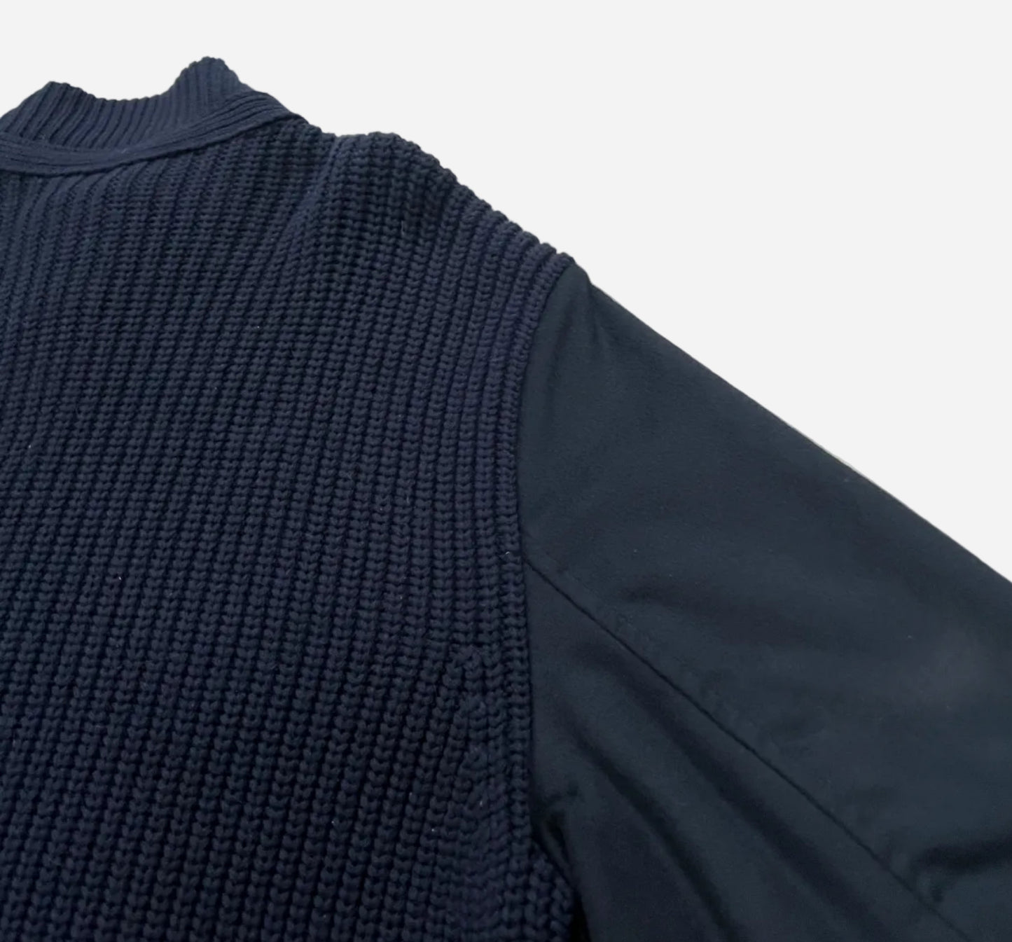 Zegna 100% Vicuña Knit Bomber Jacket