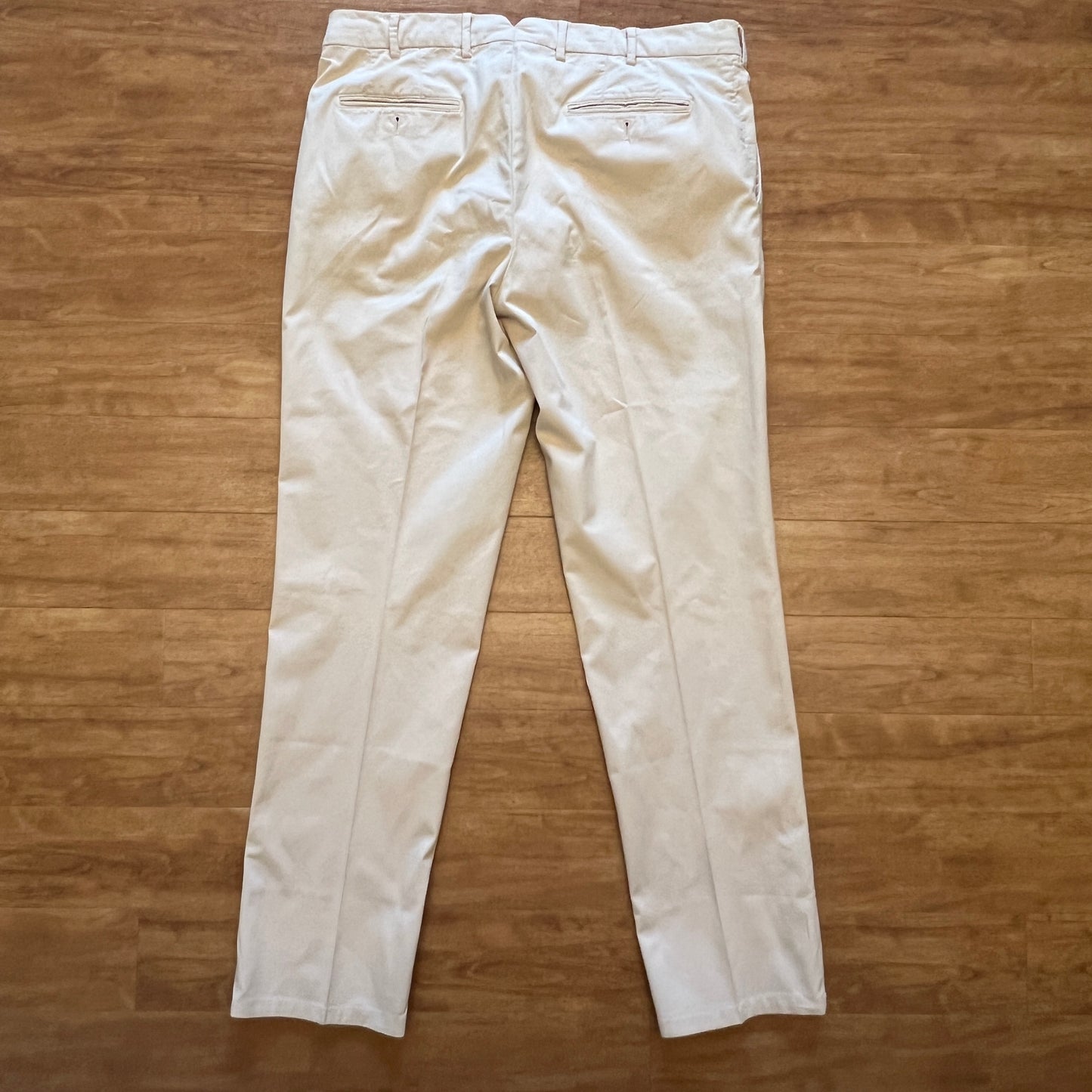 Brunello Cucinelli Italian Fit Khaki Trousers