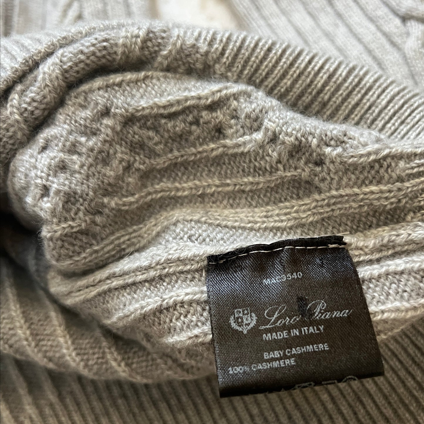 Loro Piana Baby Cashmere Turtleneck Sweater