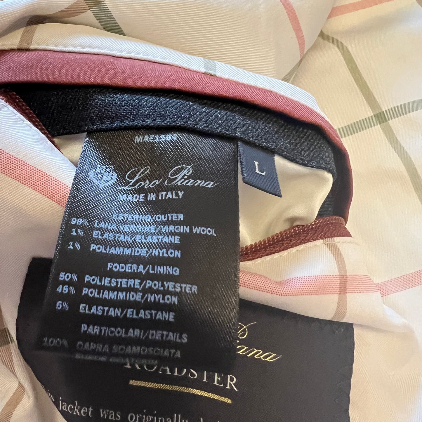 Loro Piana Tecnowool Roadster Jacket