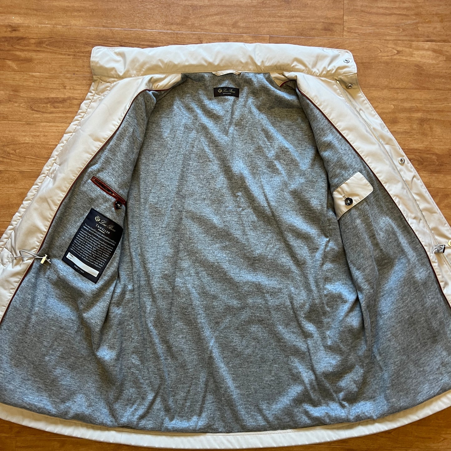 Loro Piana Traveller Cashmere Lined Coat