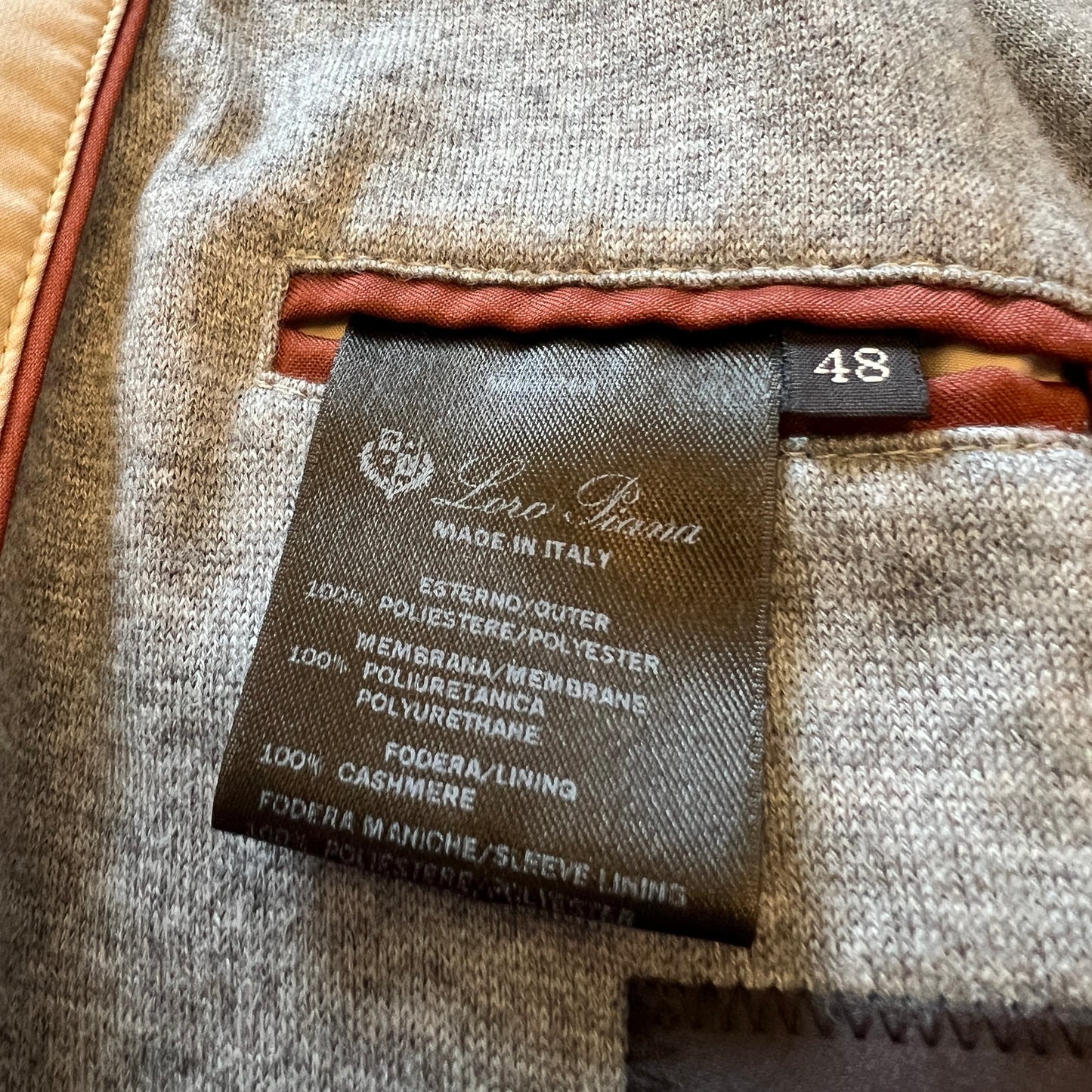 Loro Piana Traveller Cashmere Lined Coat