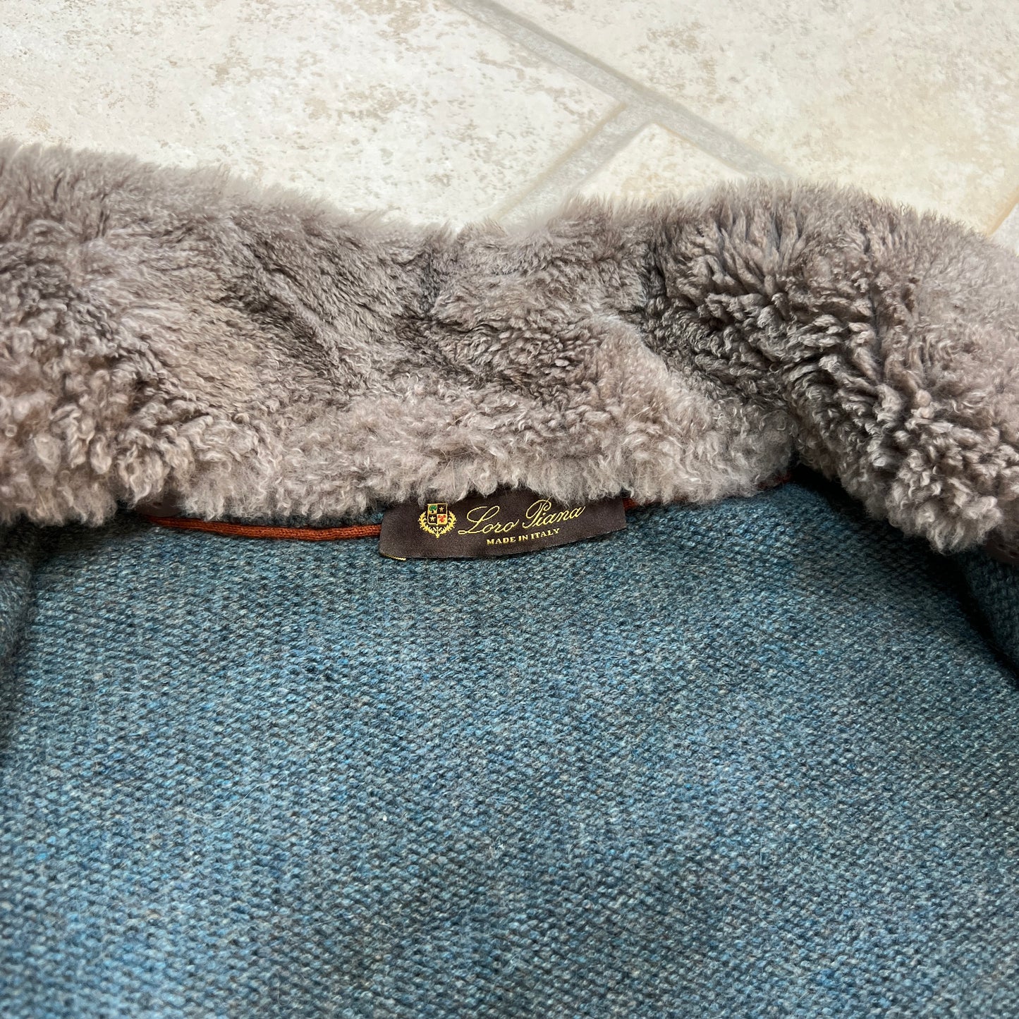 Loro Piana Castorino Fur Cashmere Bomber Jacket