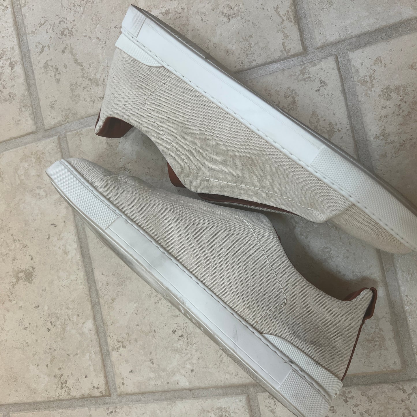 Zegna Triple Stitch Sneakers