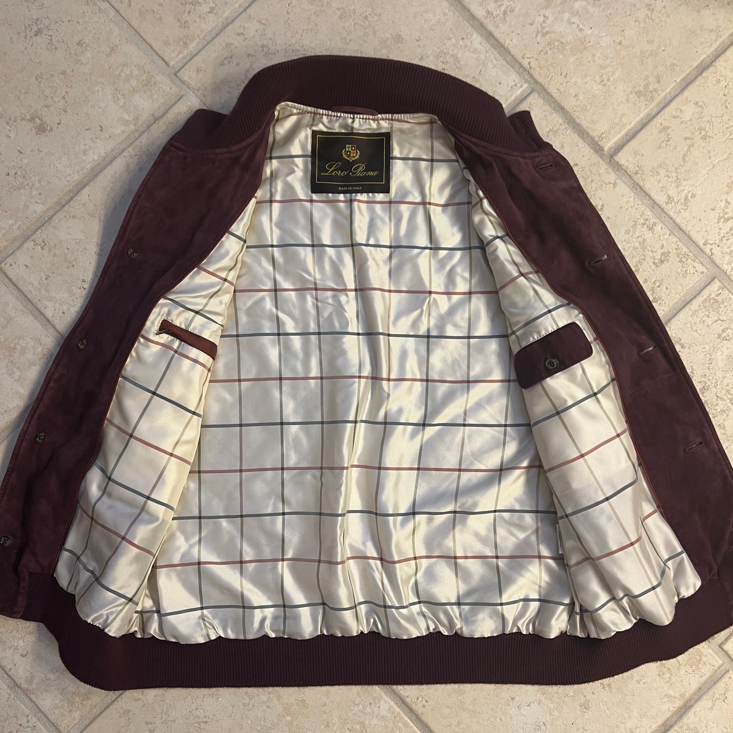 Loro Piana Suede Carry Gilet Vest