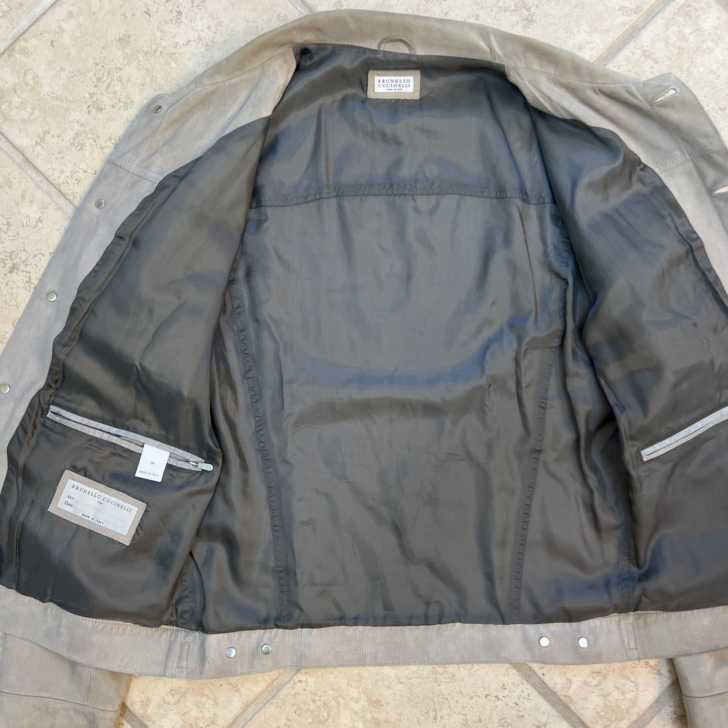 Brunello Cucinelli Suede Trucker Jacket