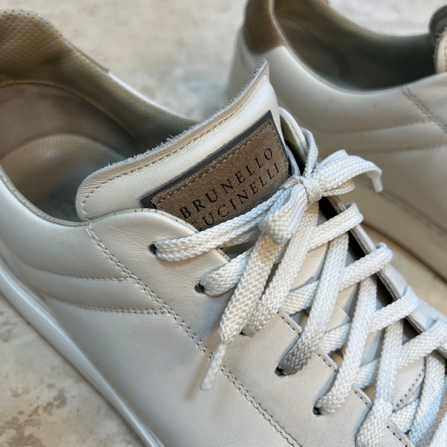 Brunello Cucinelli Airsole Leather Sneakers