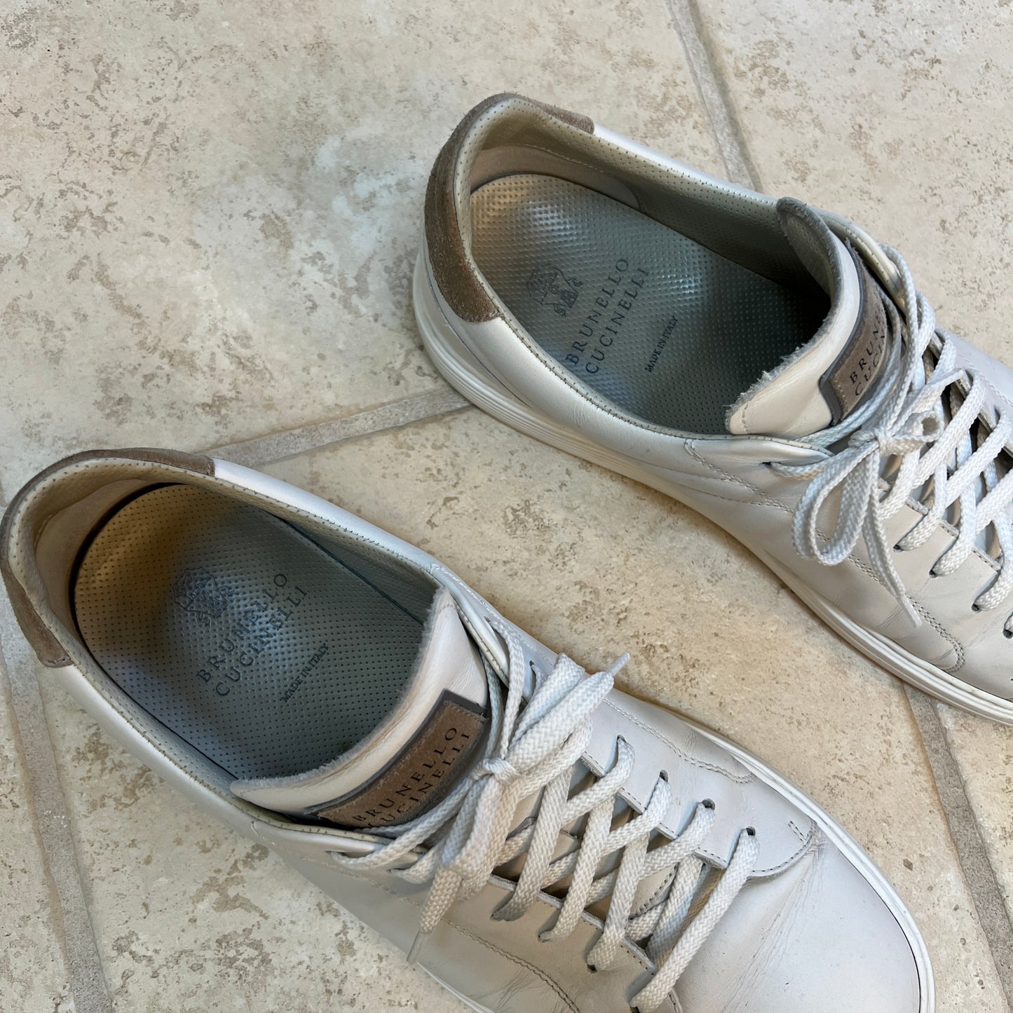 Brunello Cucinelli Airsole Leather Sneakers