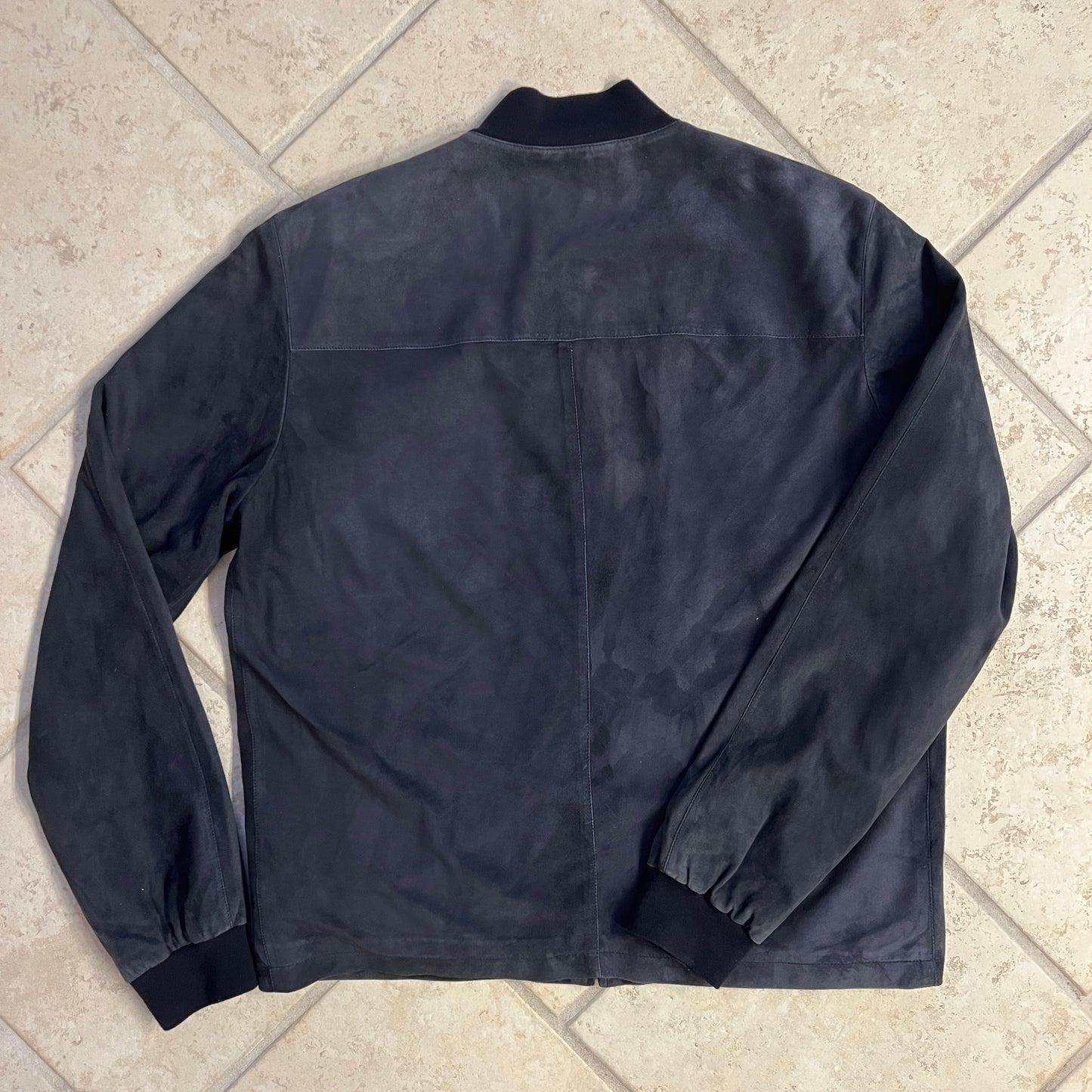 Loro Piana Suede Bomber Jacket