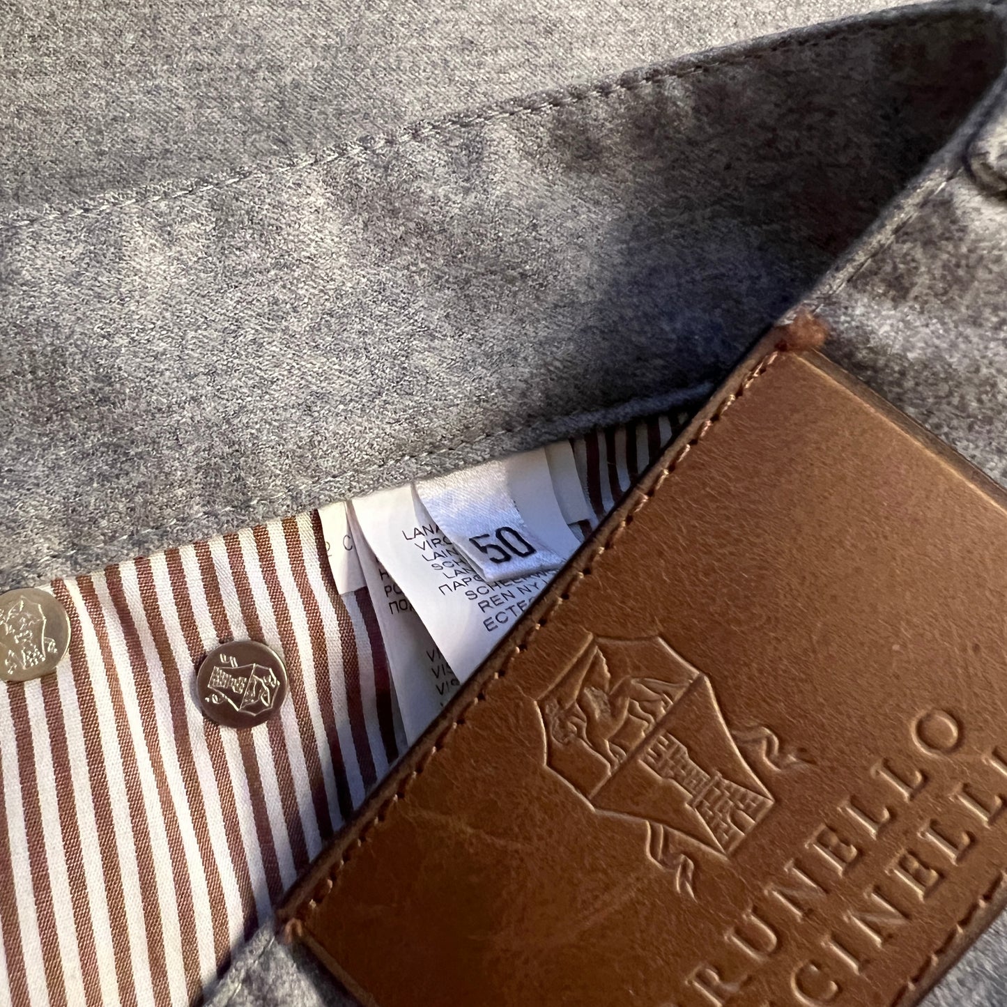 Brunello Cucinelli Virgin Wool Trousers