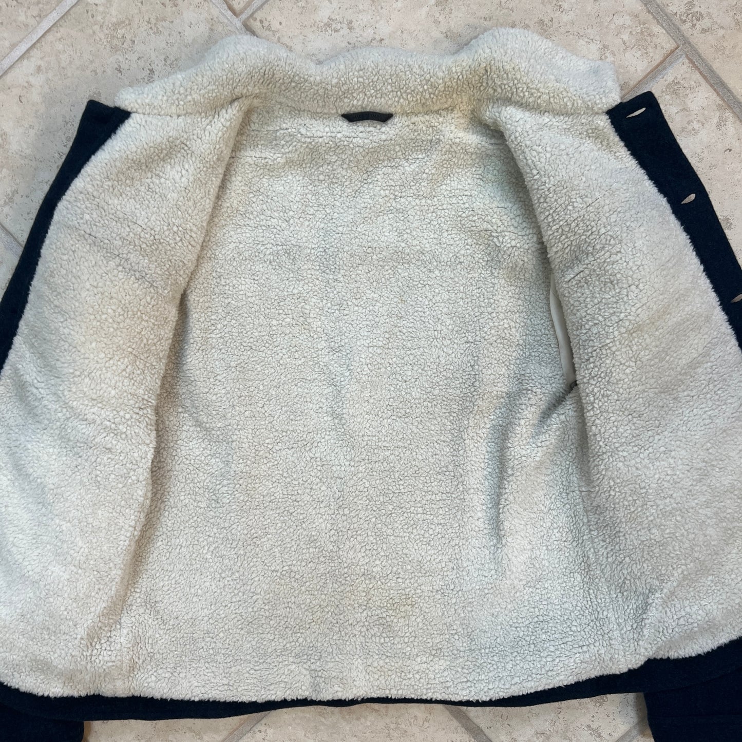 Loro Piana CashFur Fleece Trucker Jacket