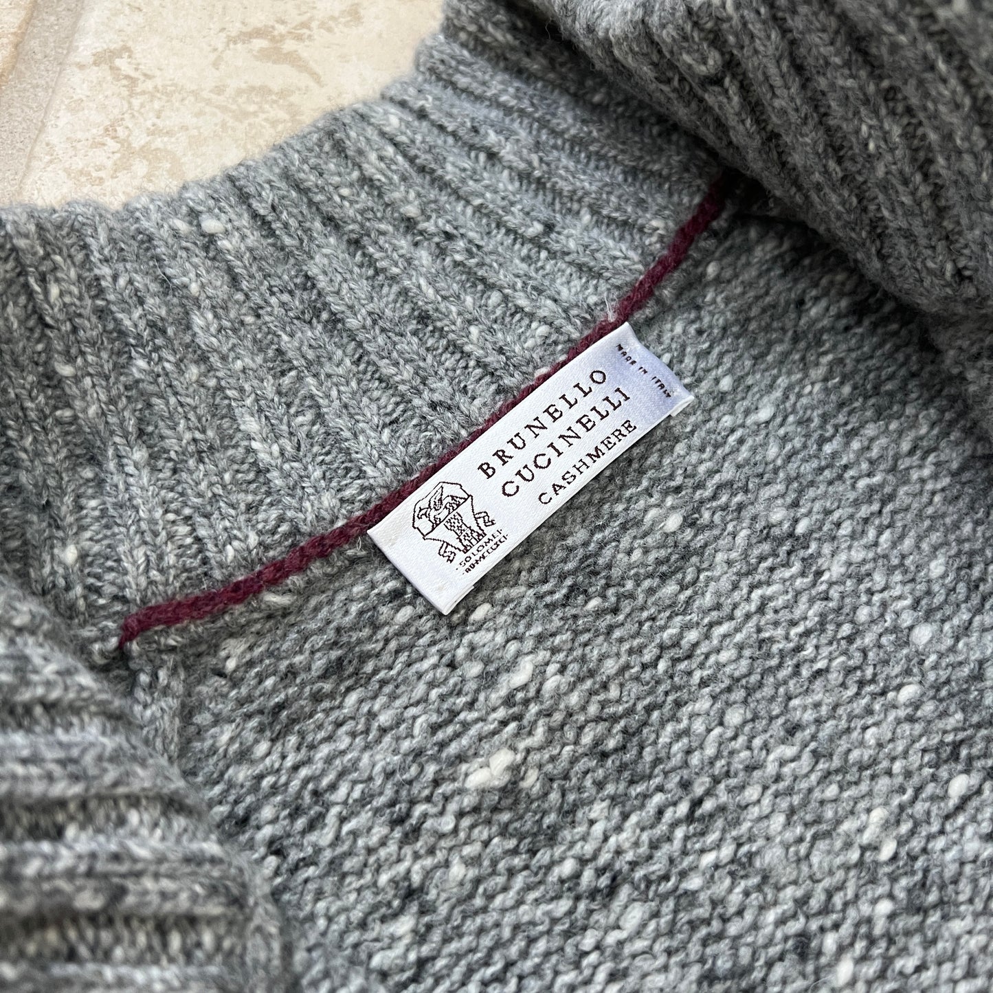 Brunello Cucinelli Jacquard Knit Bomber Jacket