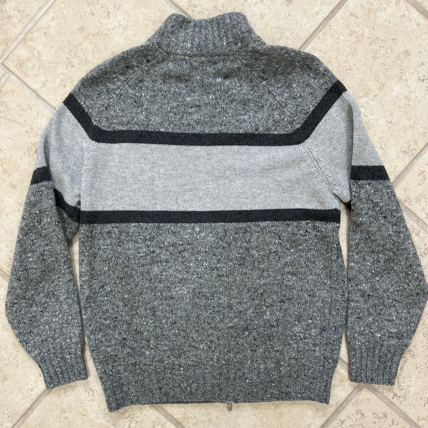 Brunello Cucinelli Jacquard Knit Bomber Jacket