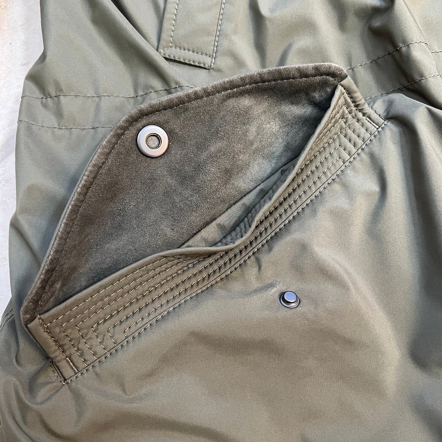 Loro Piana Cashmere Lined Storm System Parka