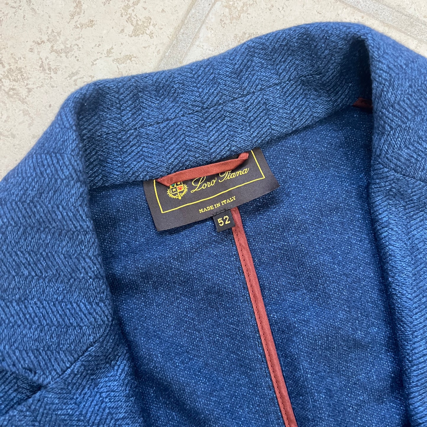 Loro Piana Cashmere Knit Blazer Jacket
