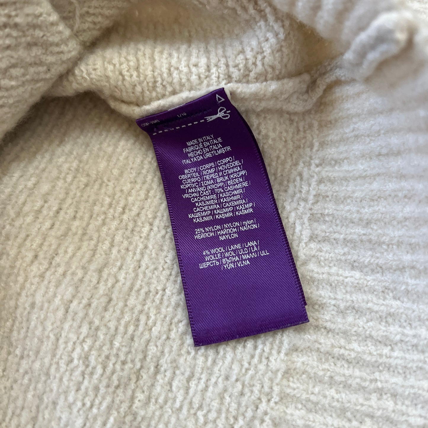 Ralph Lauren Purple Label Cashmere Boucle Hoodie