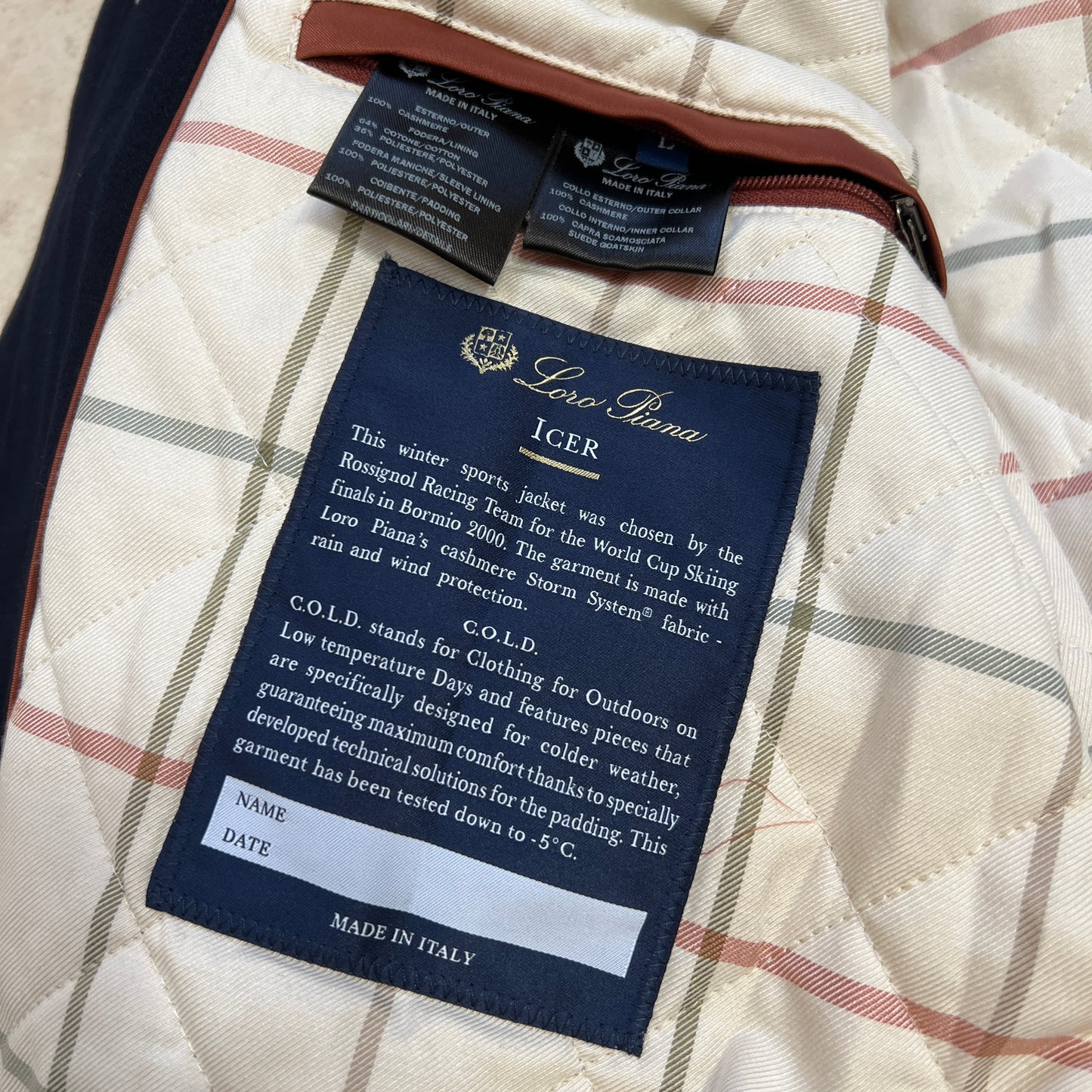 Loro Piana Icer Cashmere Coat