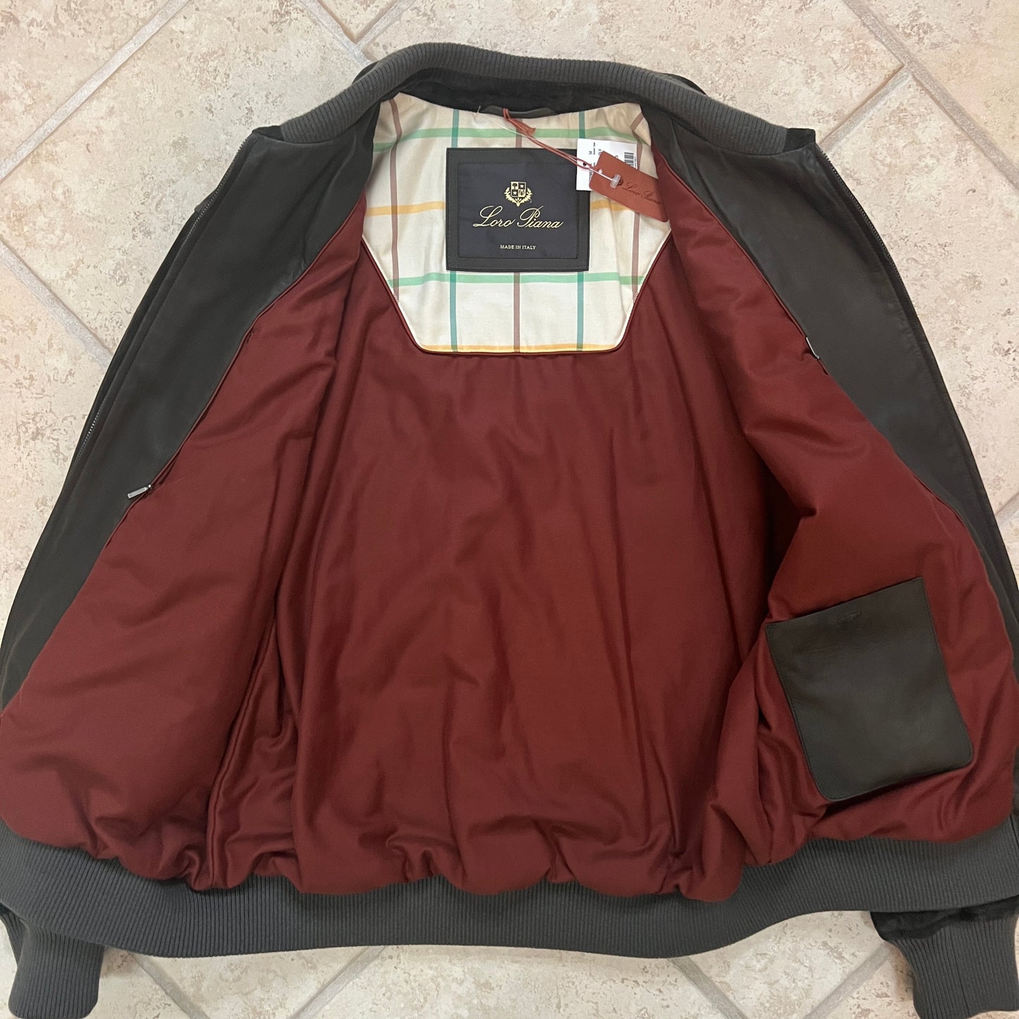 Loro Piana ‘Kent’ Suede Bomber Jacket
