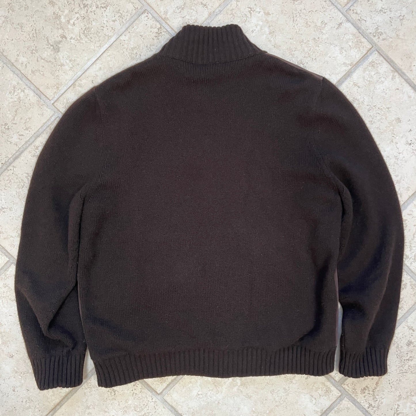 Loro Piana Cashmere Calfskin Bomber Jacket