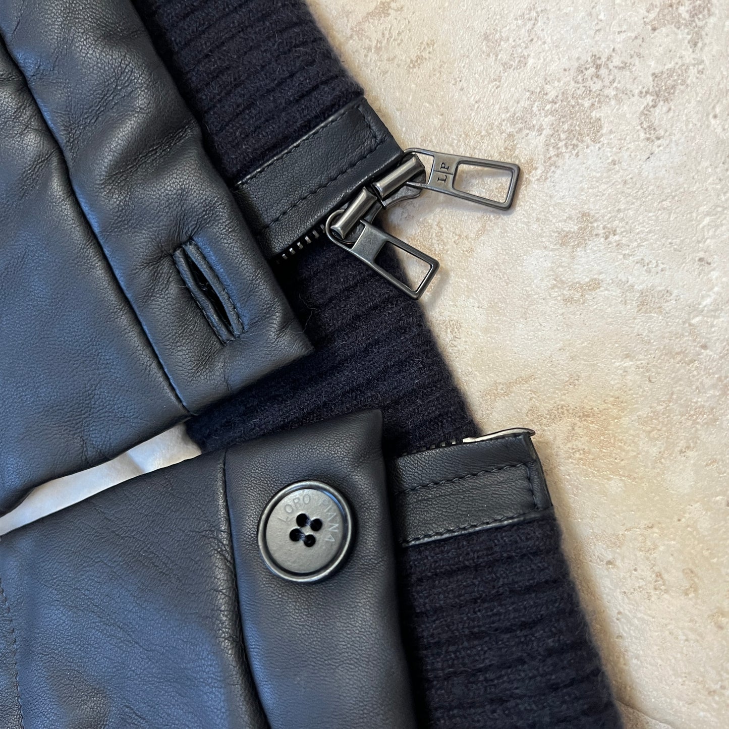 Loro Piana 2-in-1 Leather Down Jacket