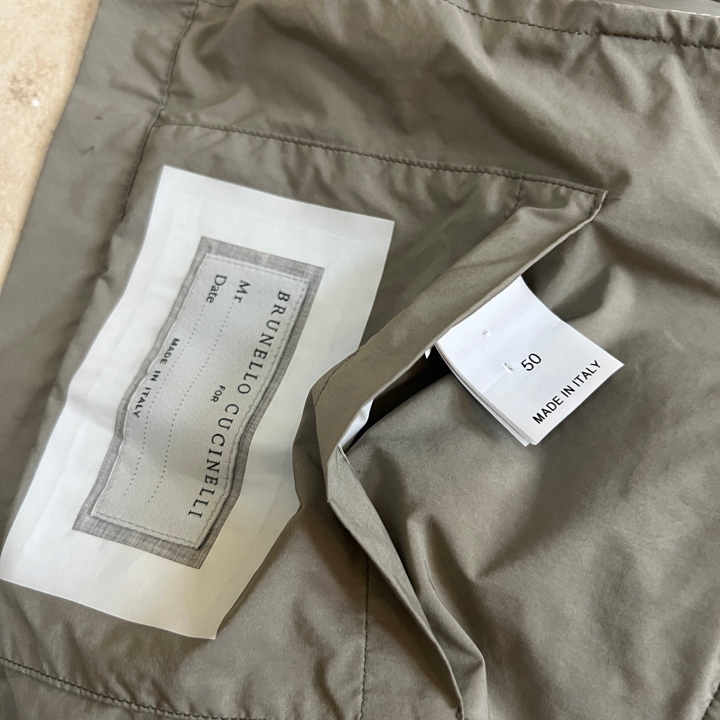 Brunello Cucinelli Technical Traveller Coat
