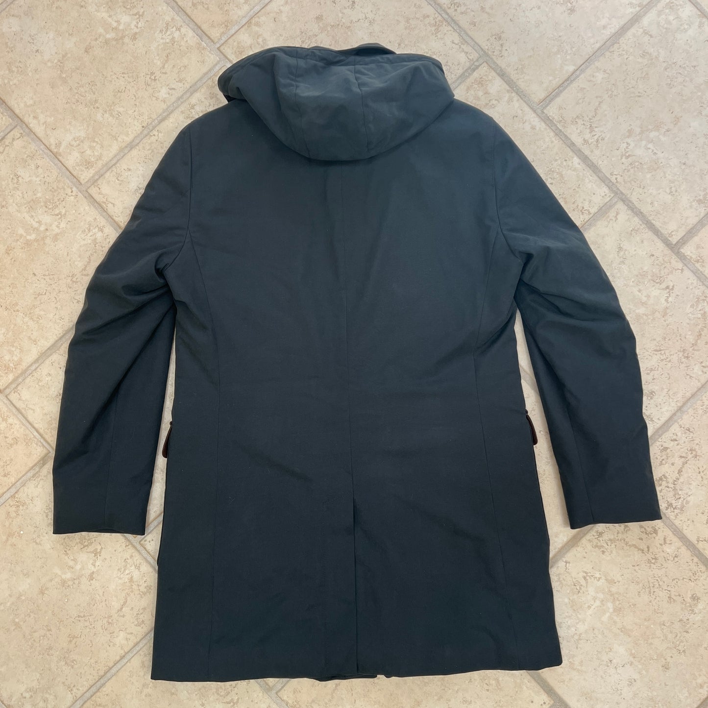 Loro Piana Hooded Storm System Overcoat