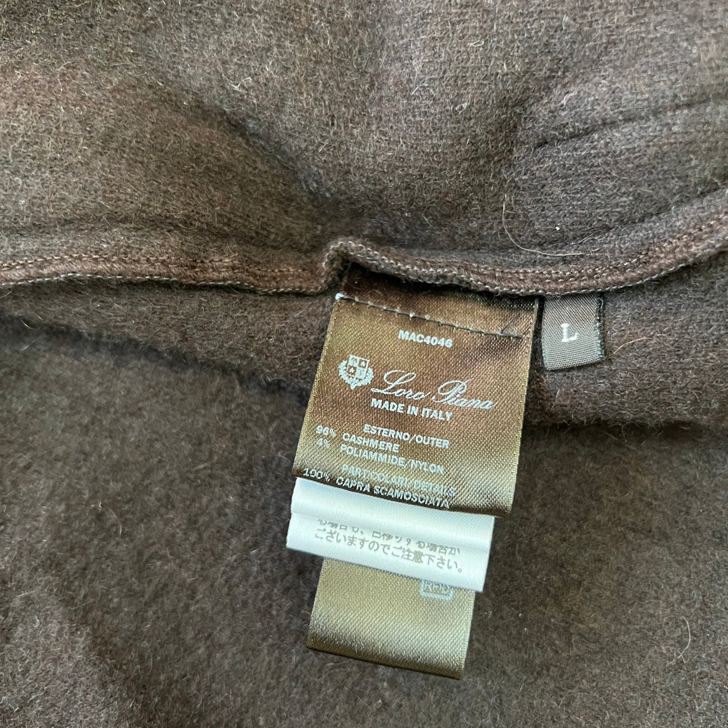 Loro Piana Melange Cashmere Overshirt