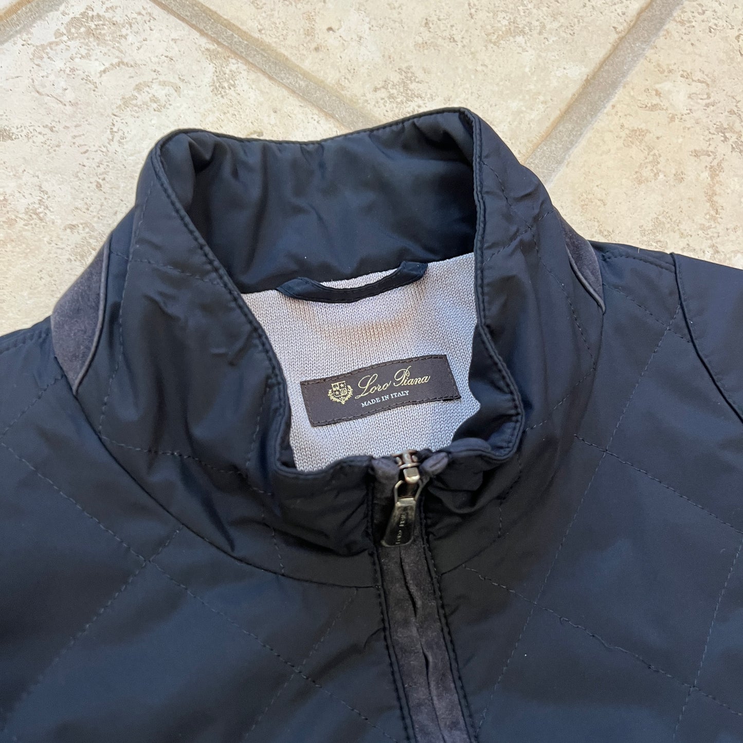 Loro Piana Quilted Storm System Jacket