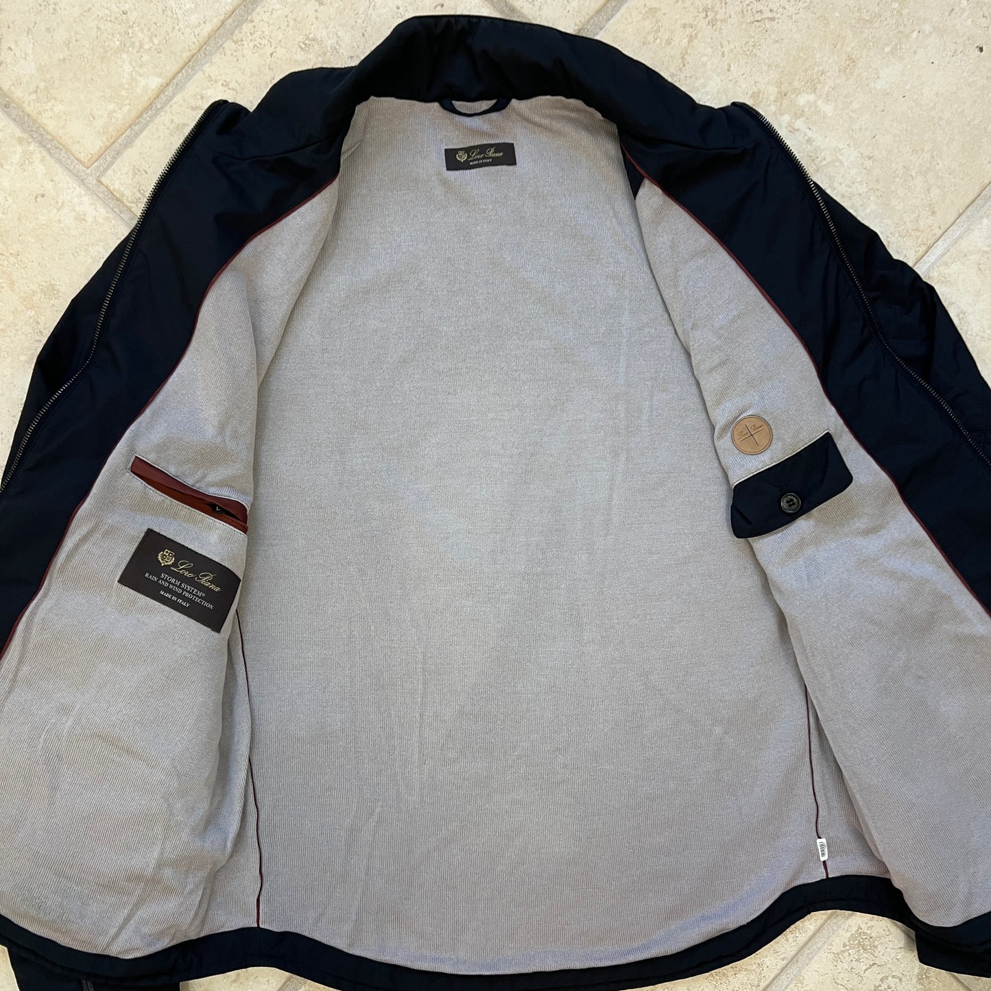 Loro Piana Quilted Storm System Jacket
