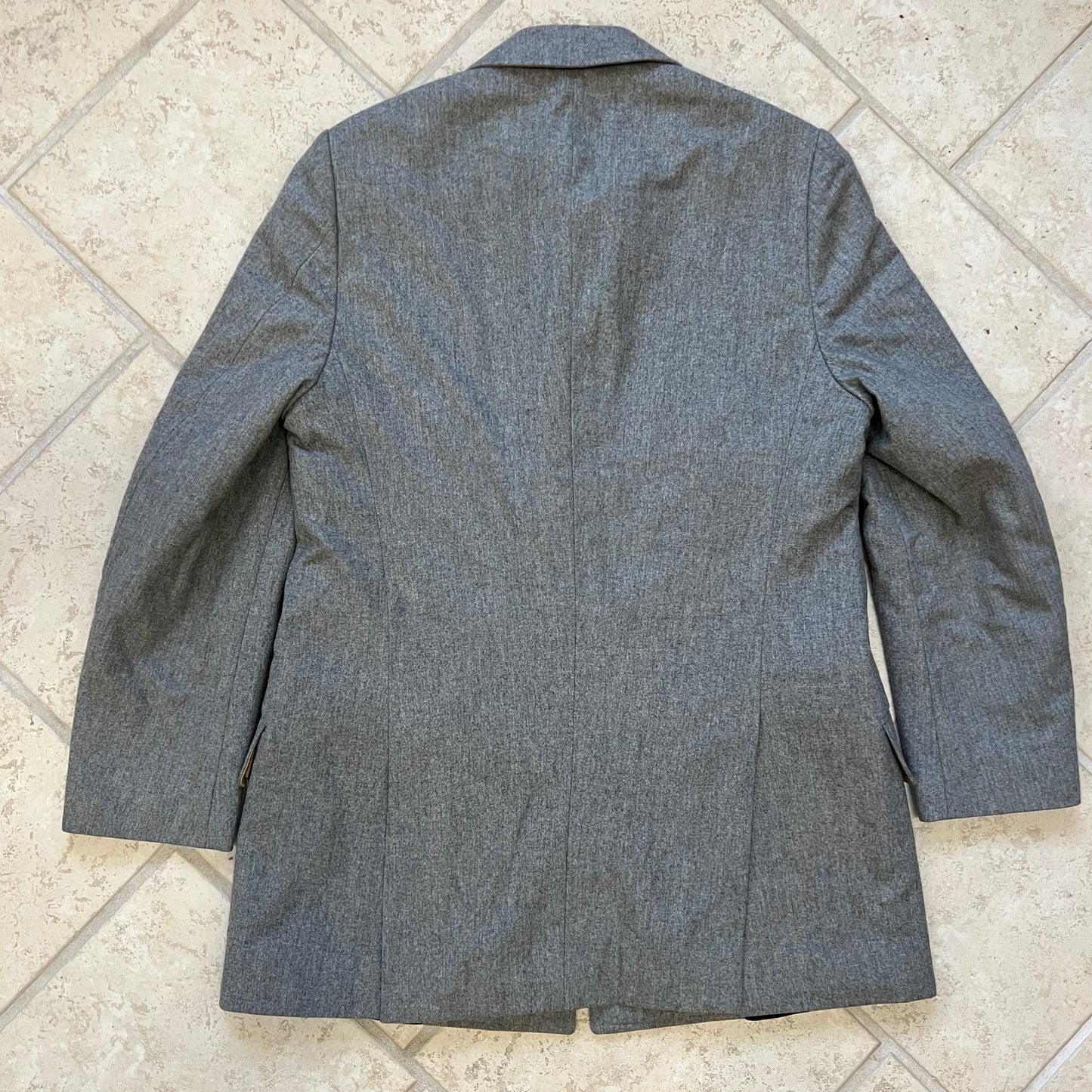 Brunello Cucinelli Grey Overcoat
