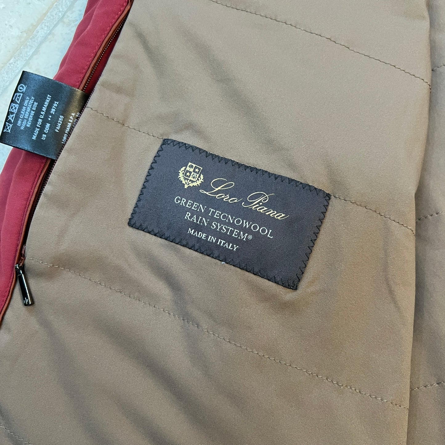 Loro Piana Tecnowool Padded Virgin Wool Overshirt
